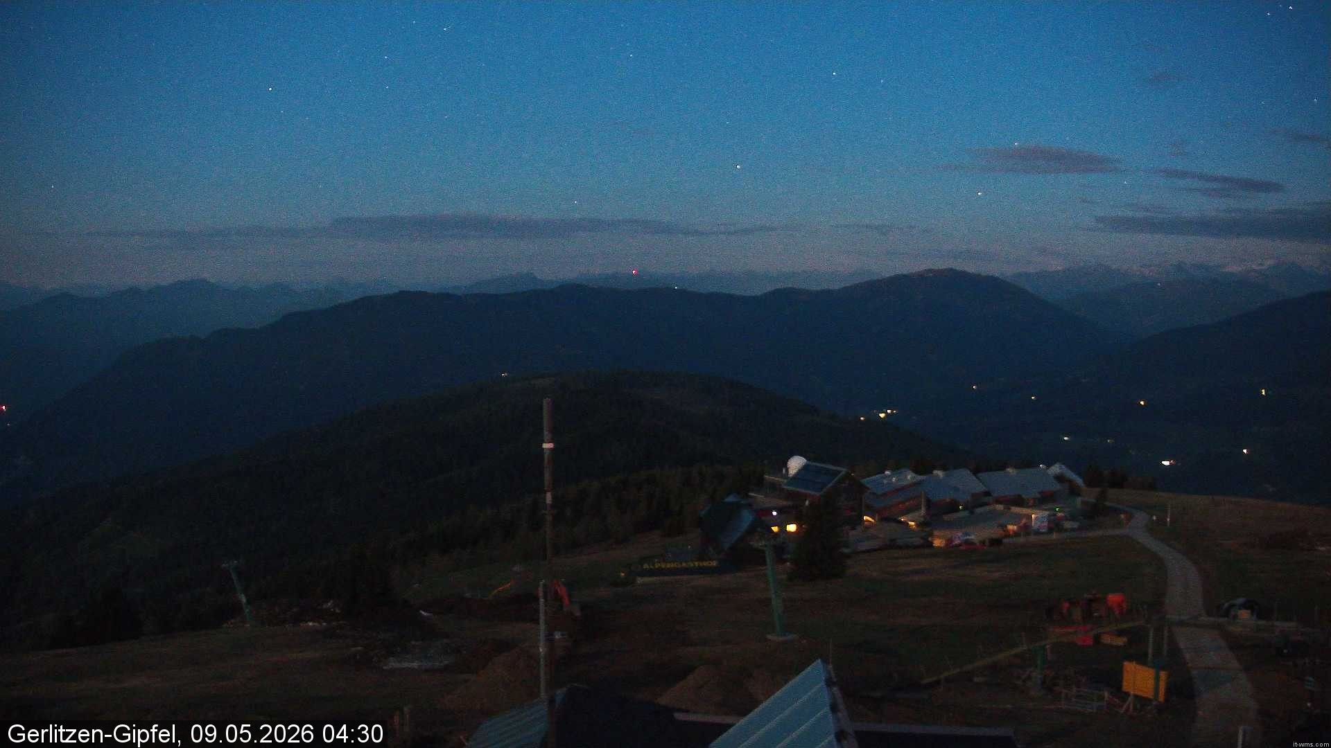 Archiv Foto Webcam Gerlitzen Gipfel: Bergstation 8er Carving Jet