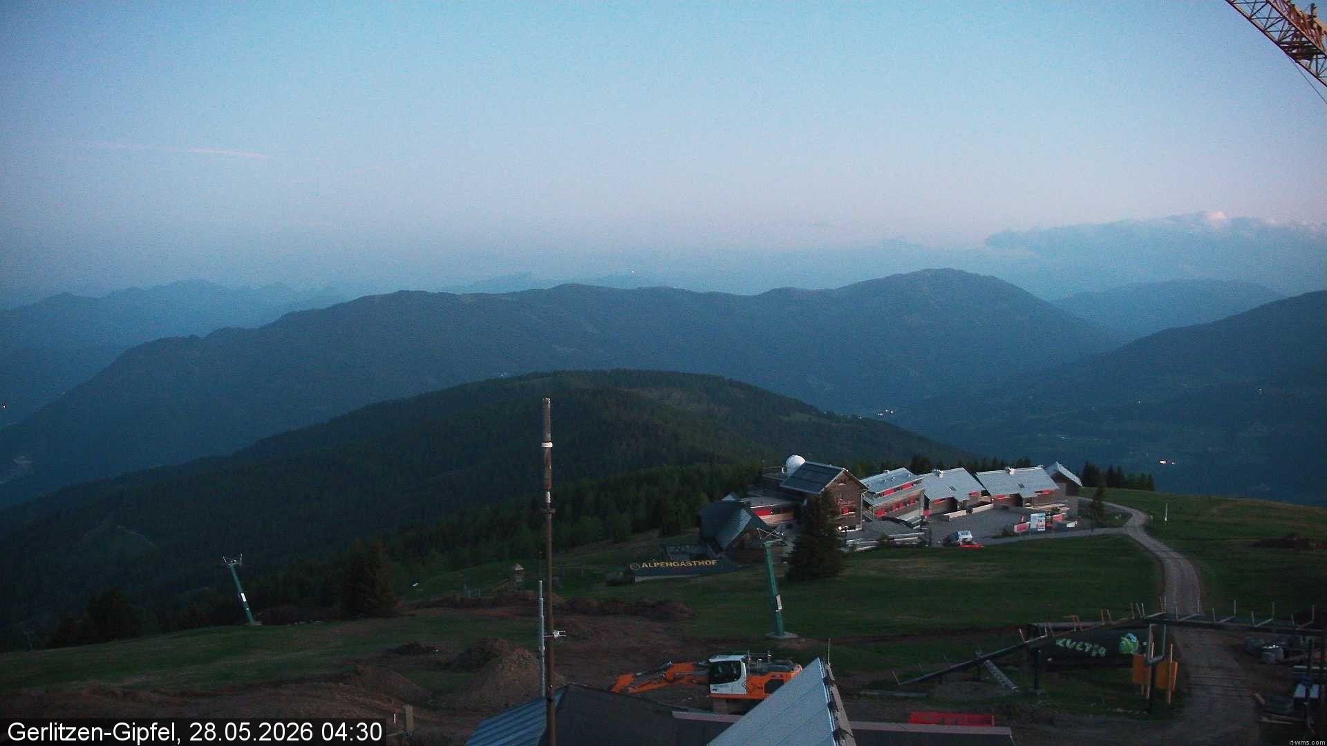 Archived image Webcam Mountain station 8er Carving Jet
