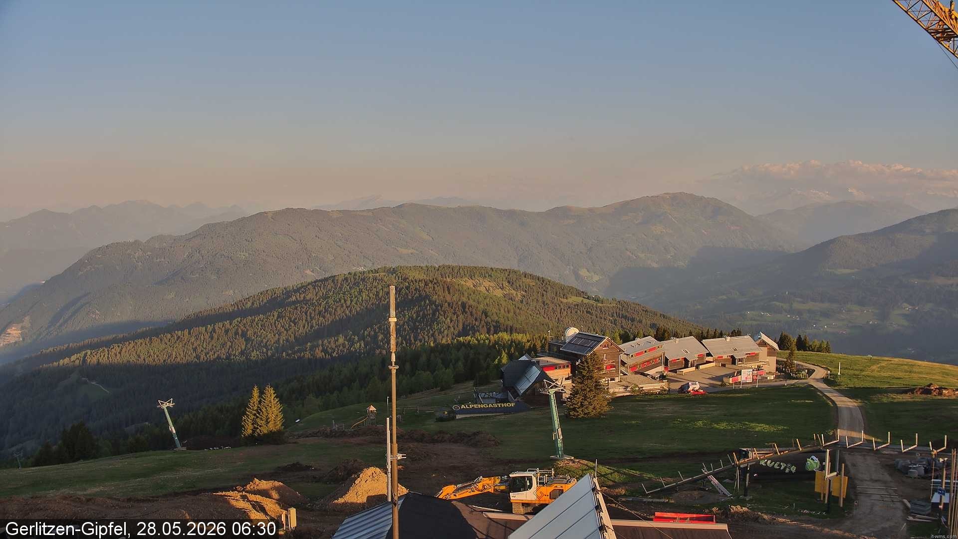 Archived image Webcam Mountain station 8er Carving Jet