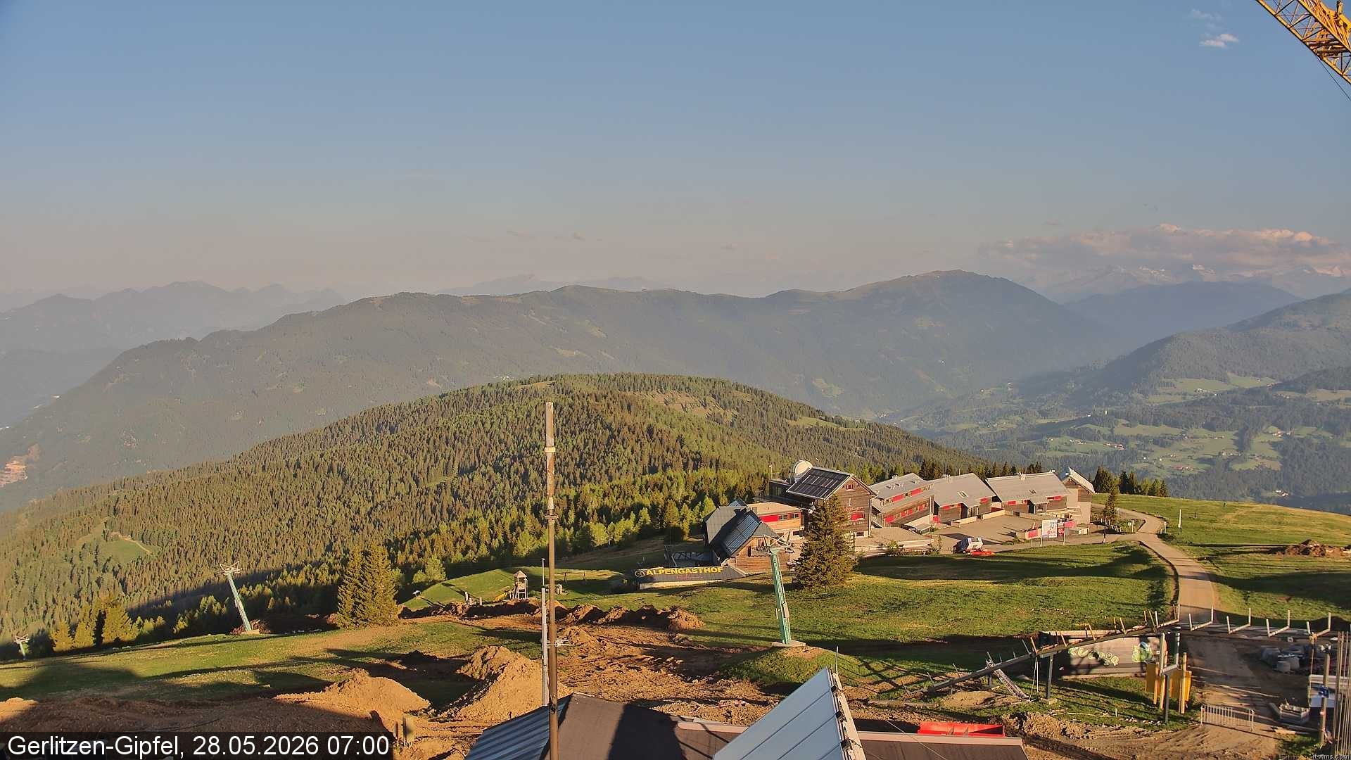 Archived image Webcam Mountain station 8er Carving Jet