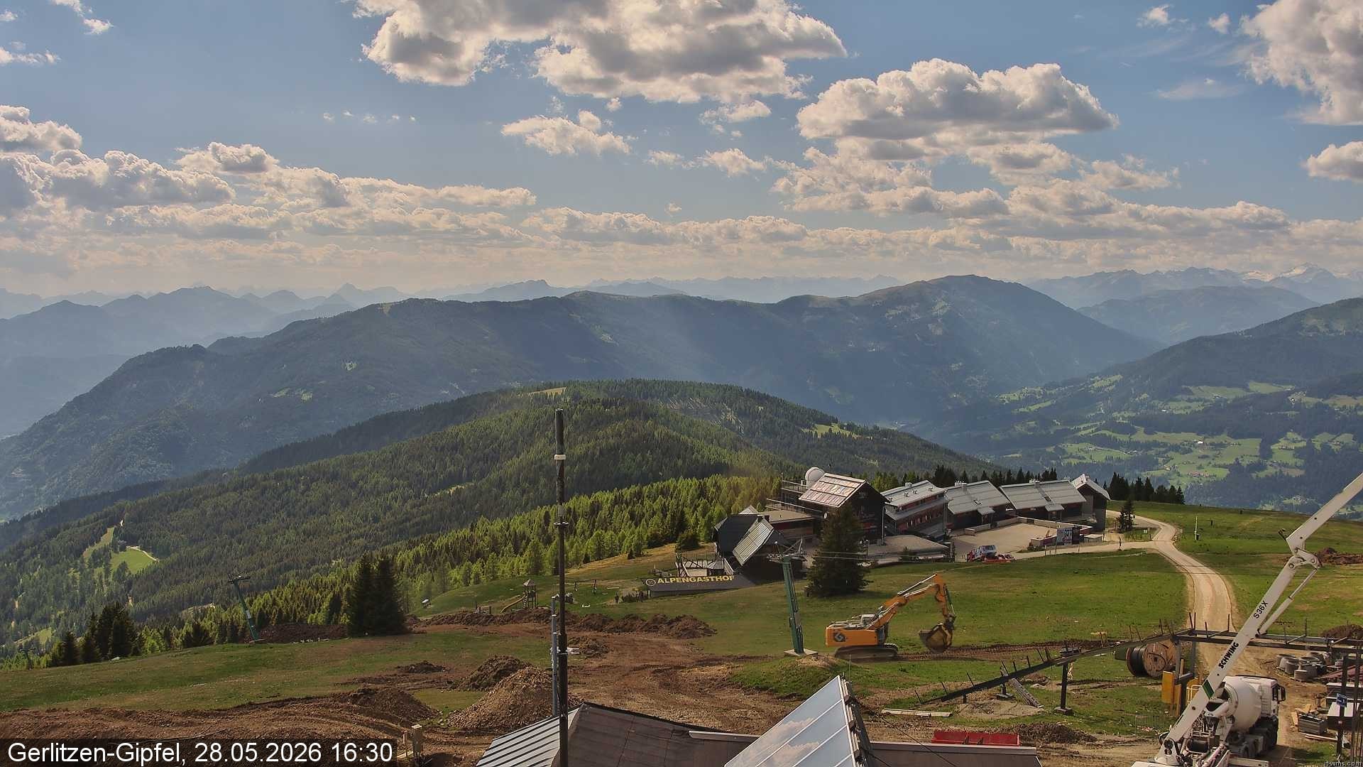 Archived image Webcam Mountain station 8er Carving Jet