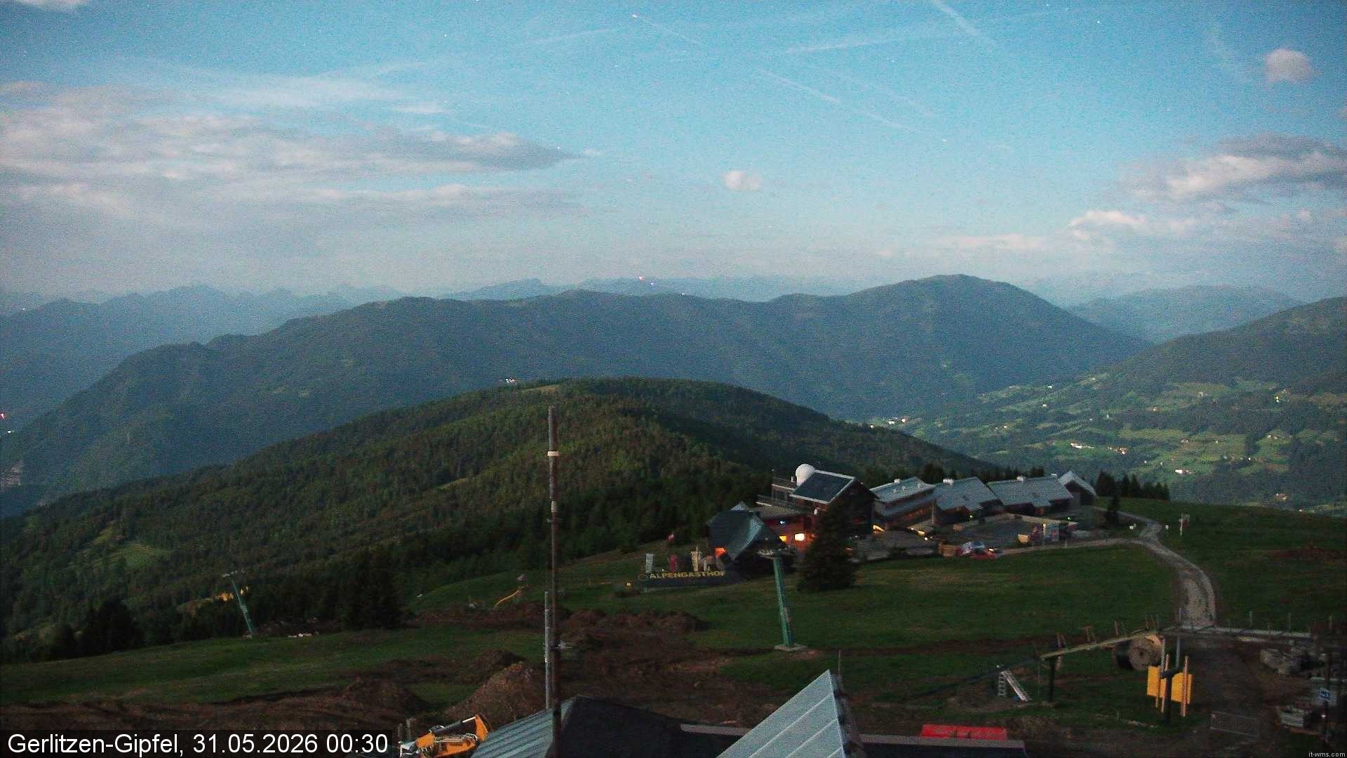 Archiv Foto Webcam Gerlitzen Gipfel: Bergstation 8er Carving Jet