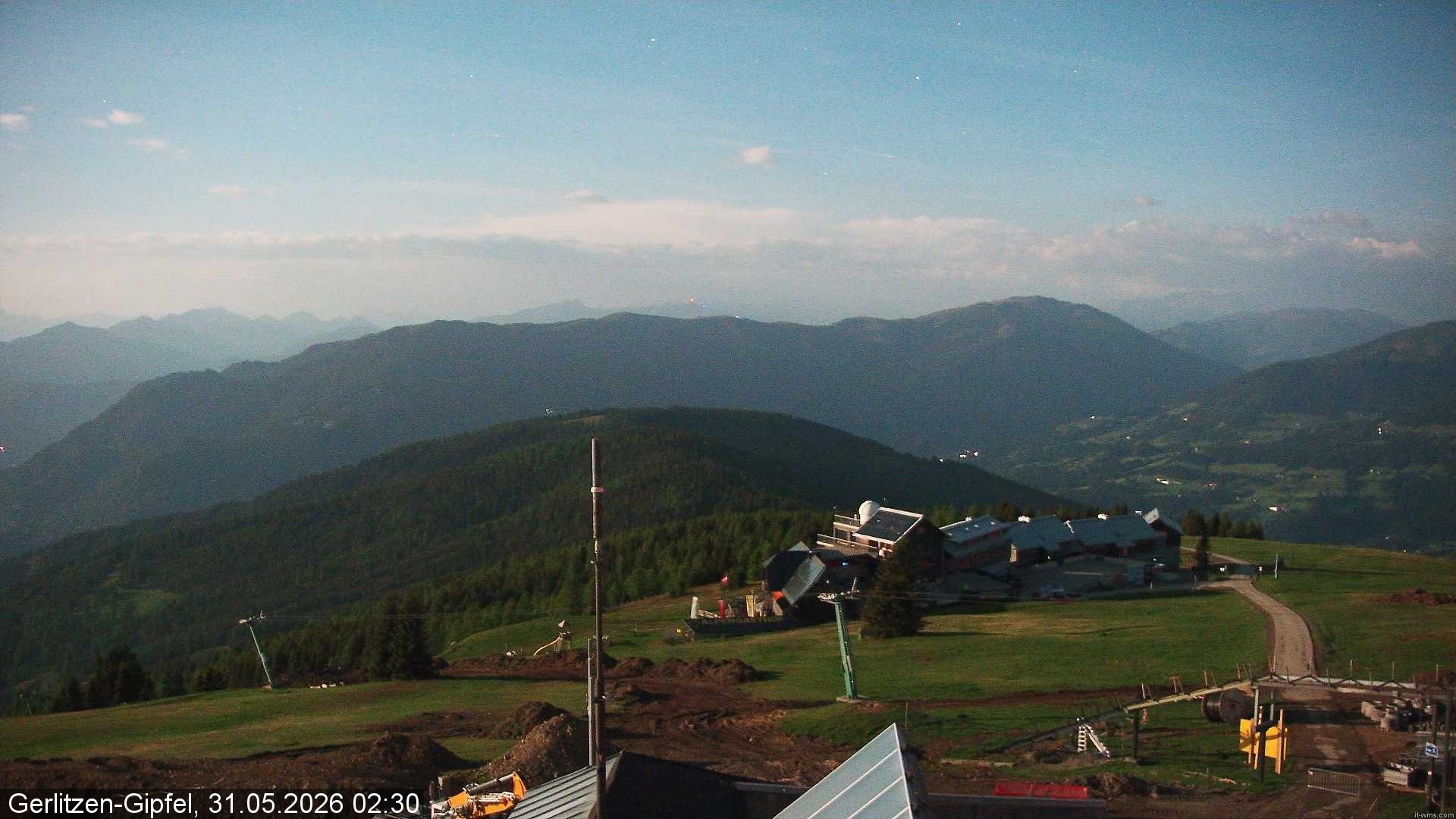 Archiv Foto Webcam Gerlitzen Gipfel: Bergstation 8er Carving Jet