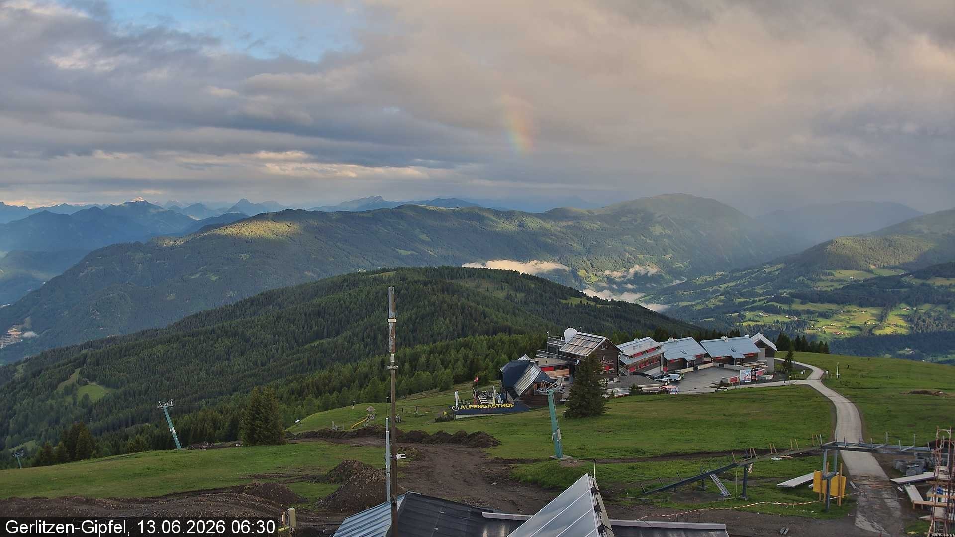 Archived image Webcam Mountain station 8er Carving Jet