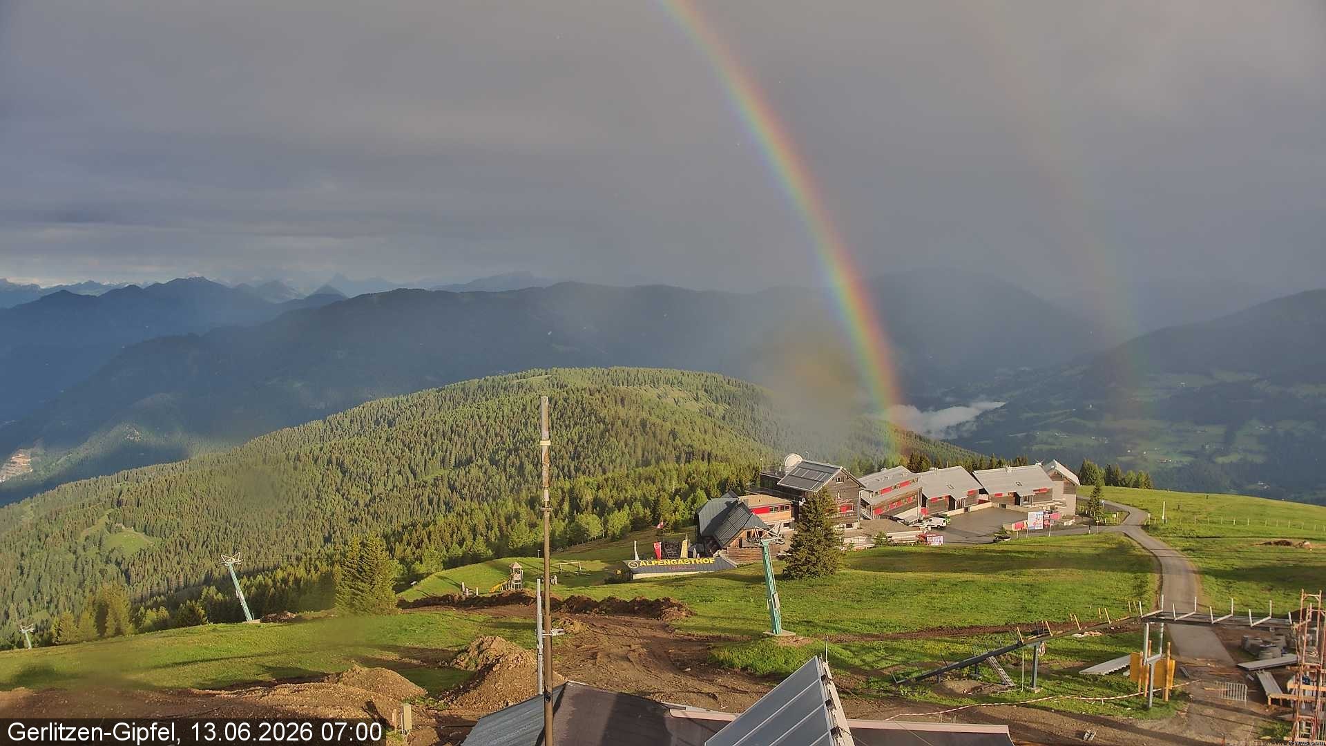 Archived image Webcam Mountain station 8er Carving Jet