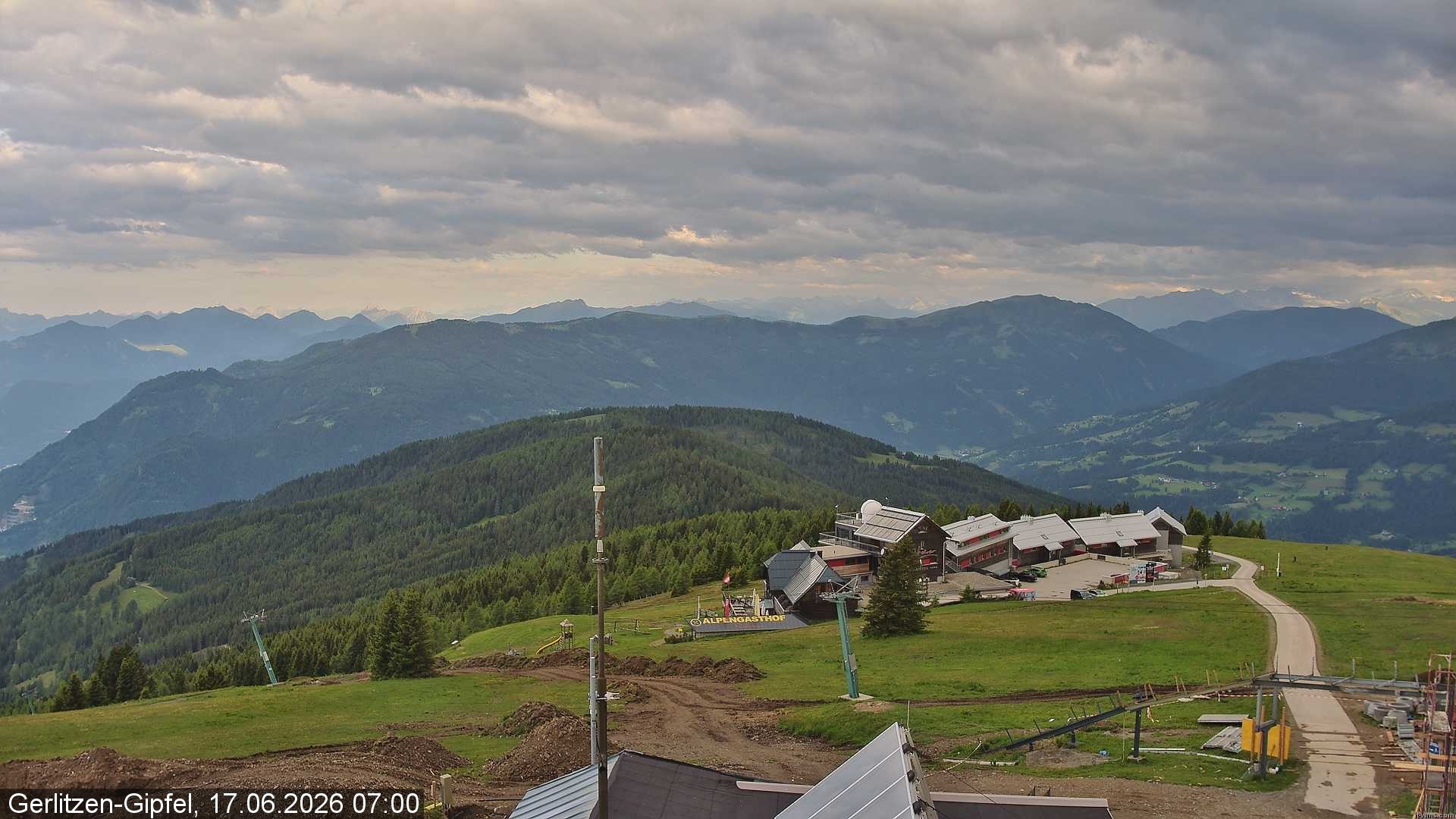 Archived image Webcam Mountain station 8er Carving Jet