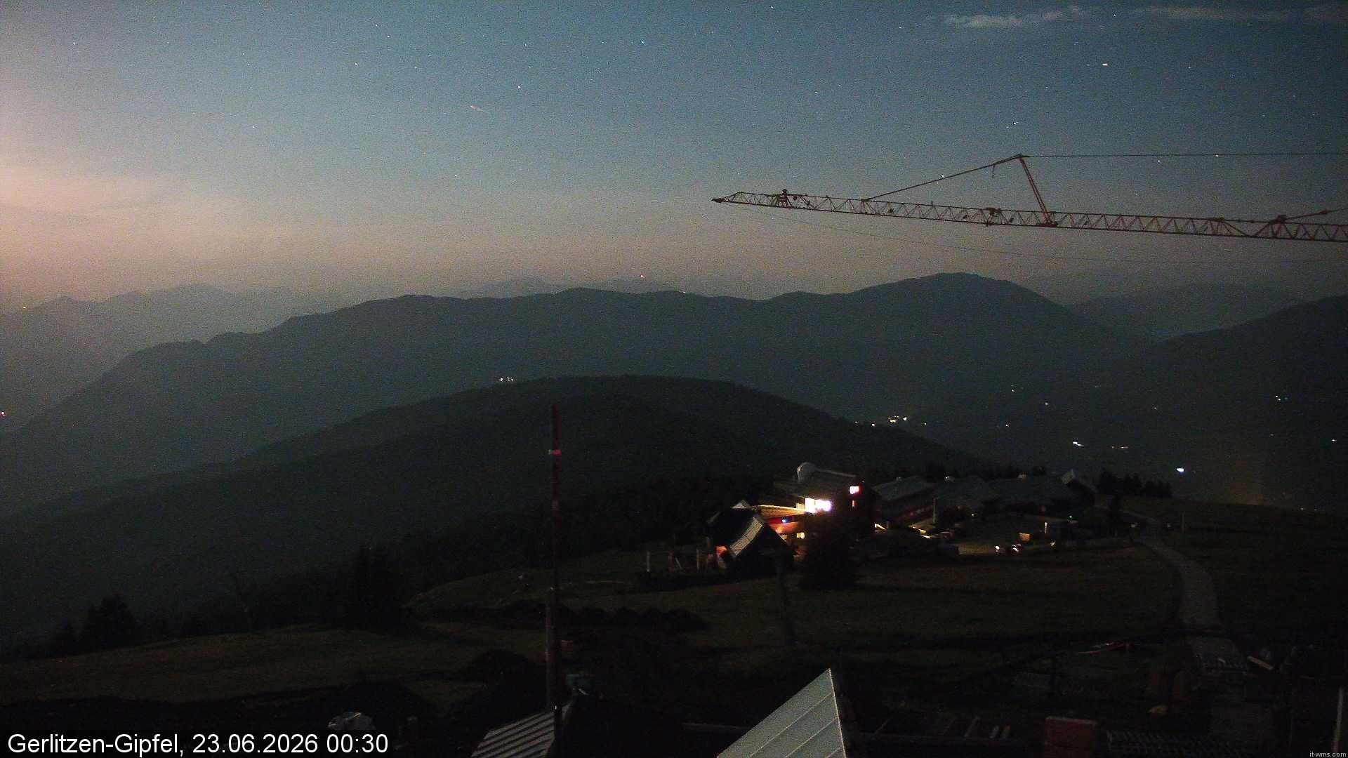 Archiv Foto Webcam Gerlitzen Gipfel: Bergstation 8er Carving Jet