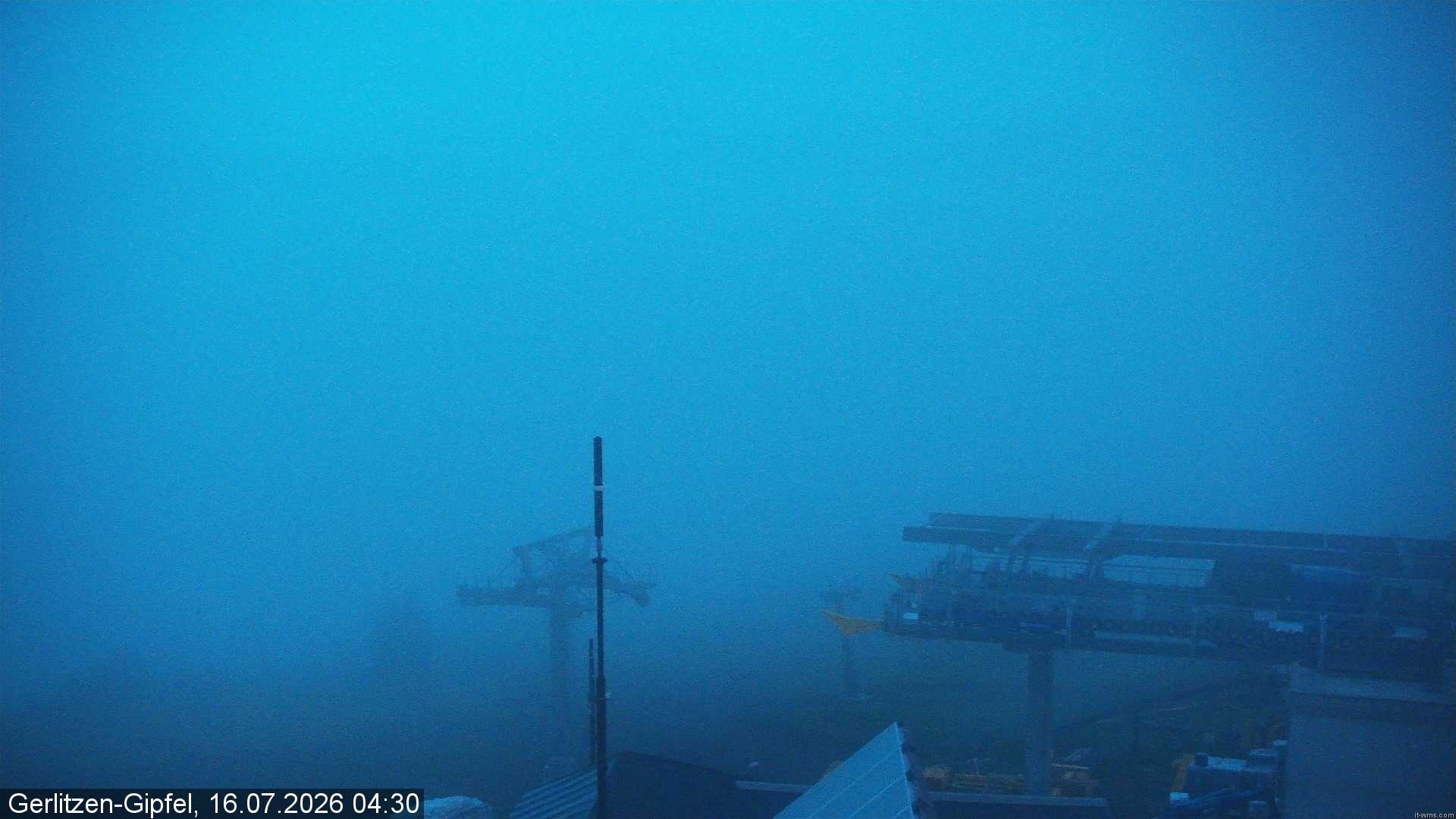 Archiv Foto Webcam Gerlitzen Gipfel: Bergstation 8er Carving Jet