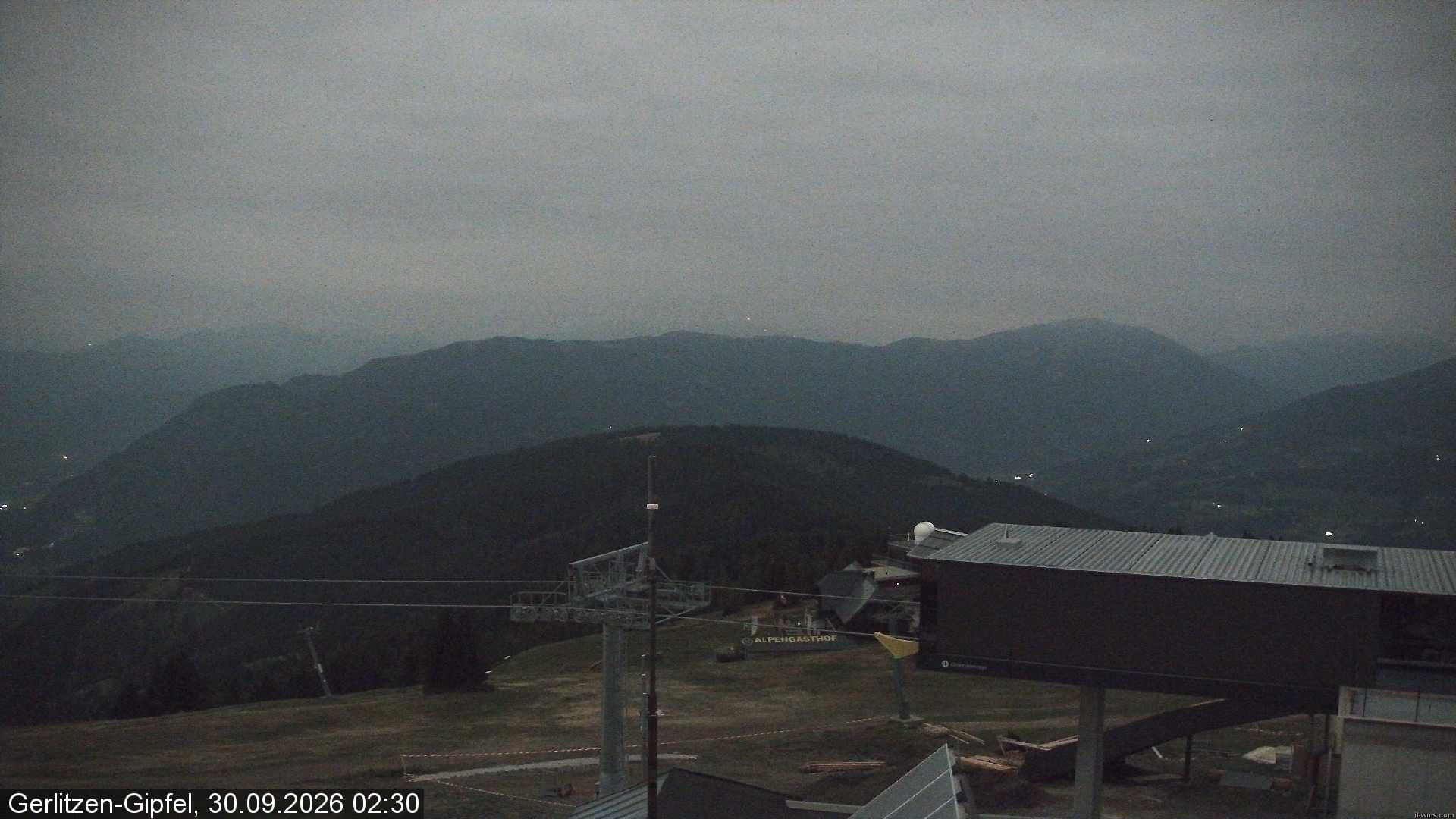 Archiv Foto Webcam Gerlitzen Gipfel: Bergstation 8er Carving Jet