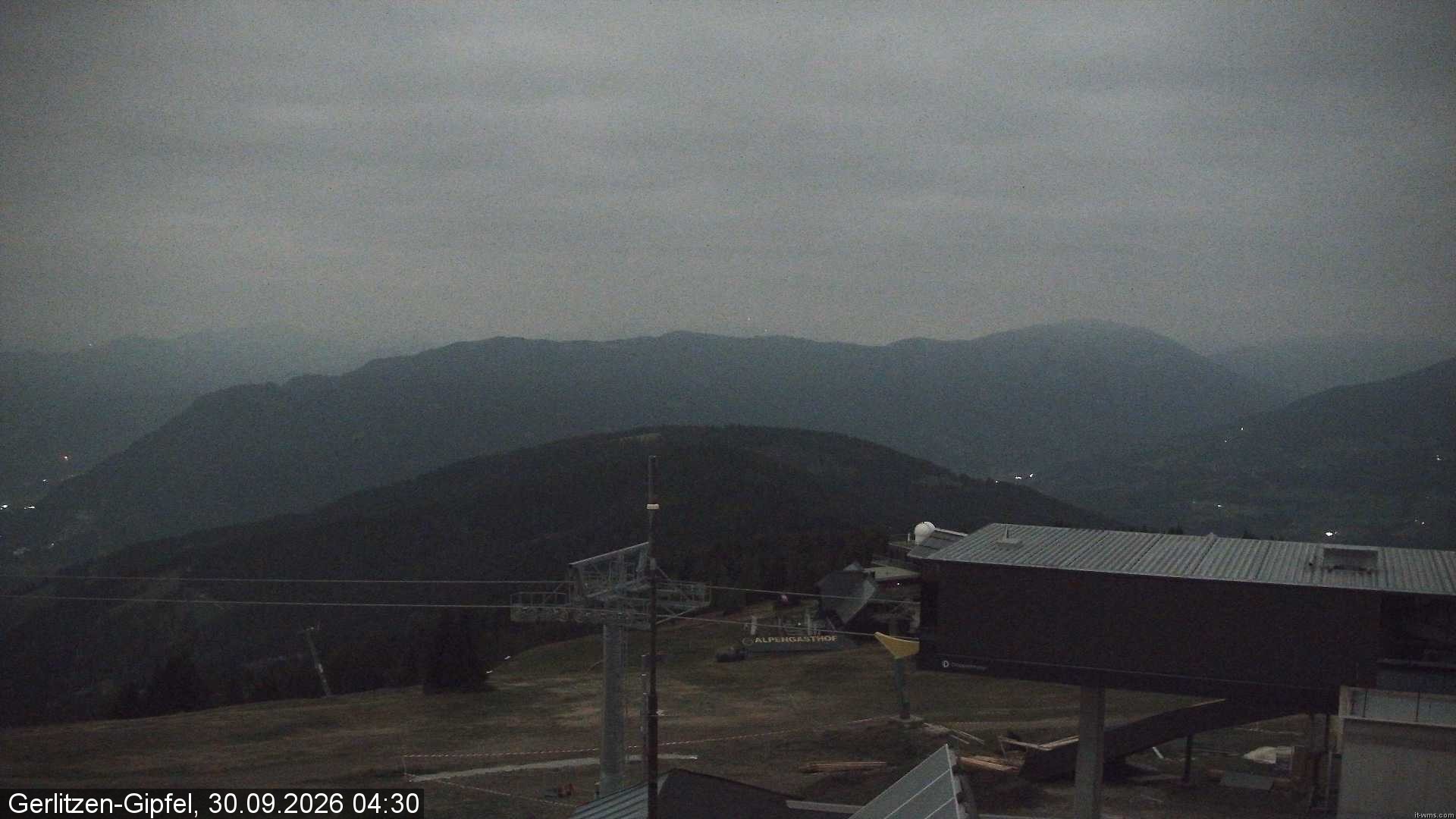 Archiv Foto Webcam Gerlitzen Gipfel: Bergstation 8er Carving Jet