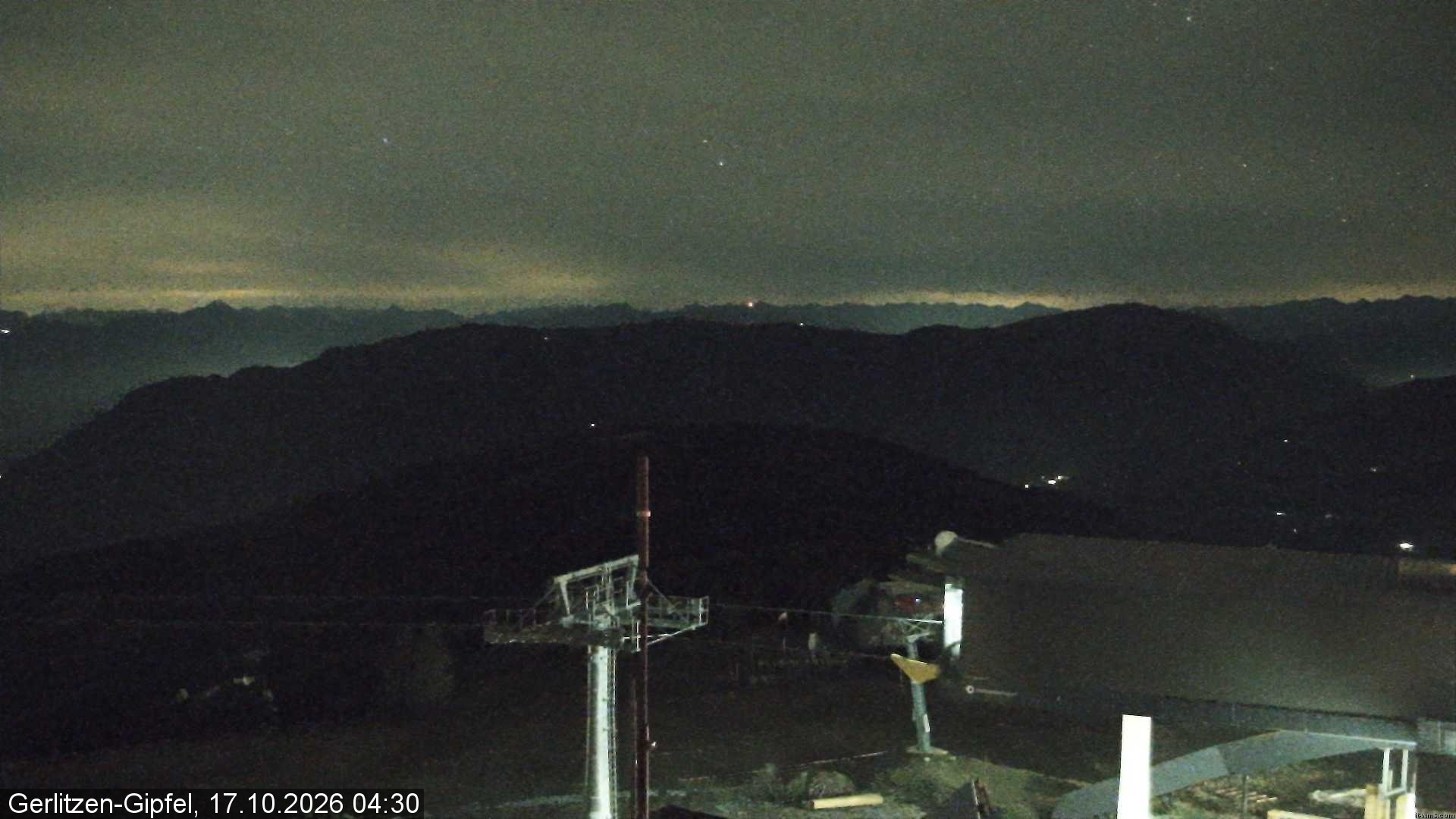 Archived image Webcam Mountain station 8er Carving Jet