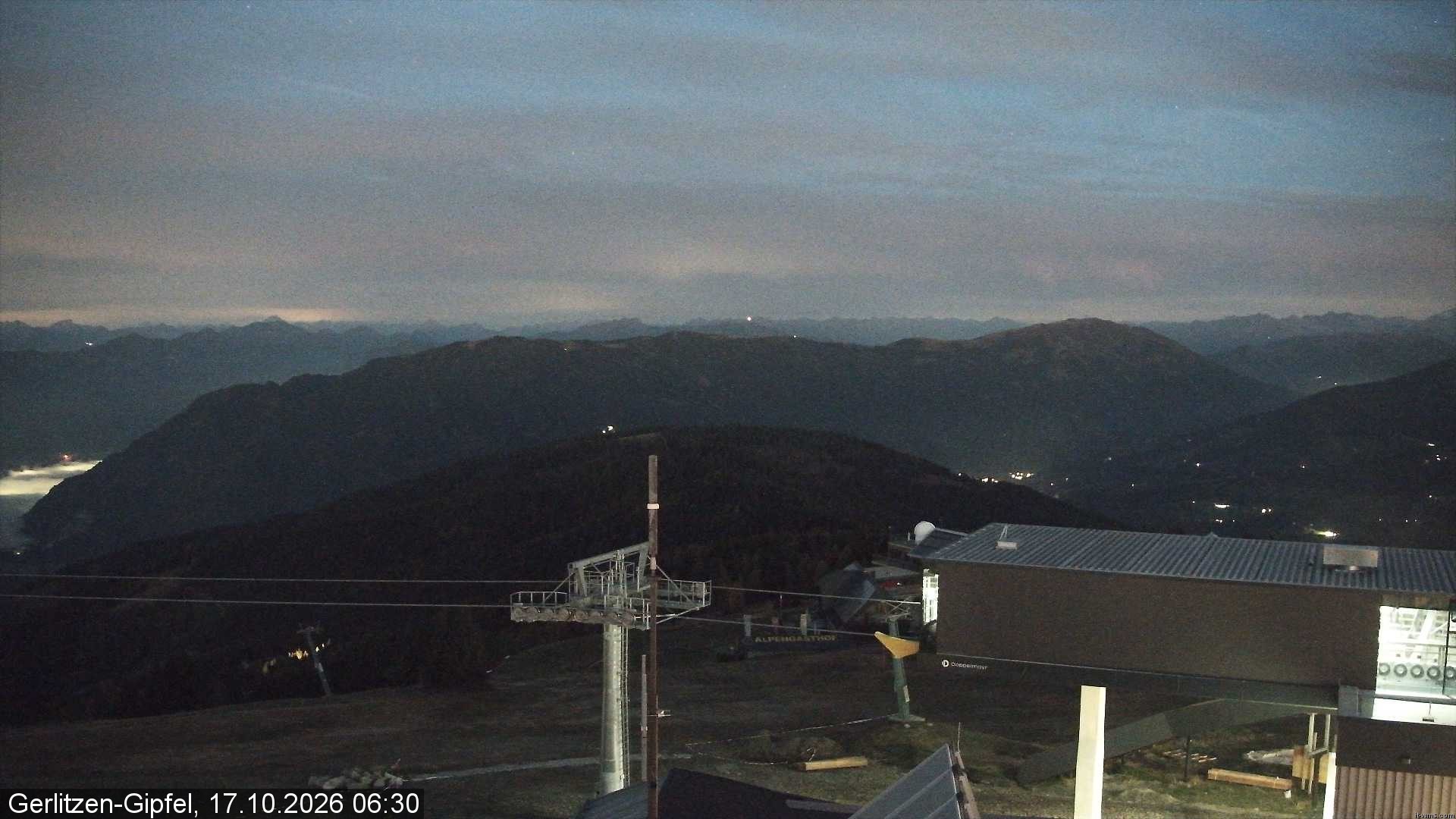 Archived image Webcam Mountain station 8er Carving Jet