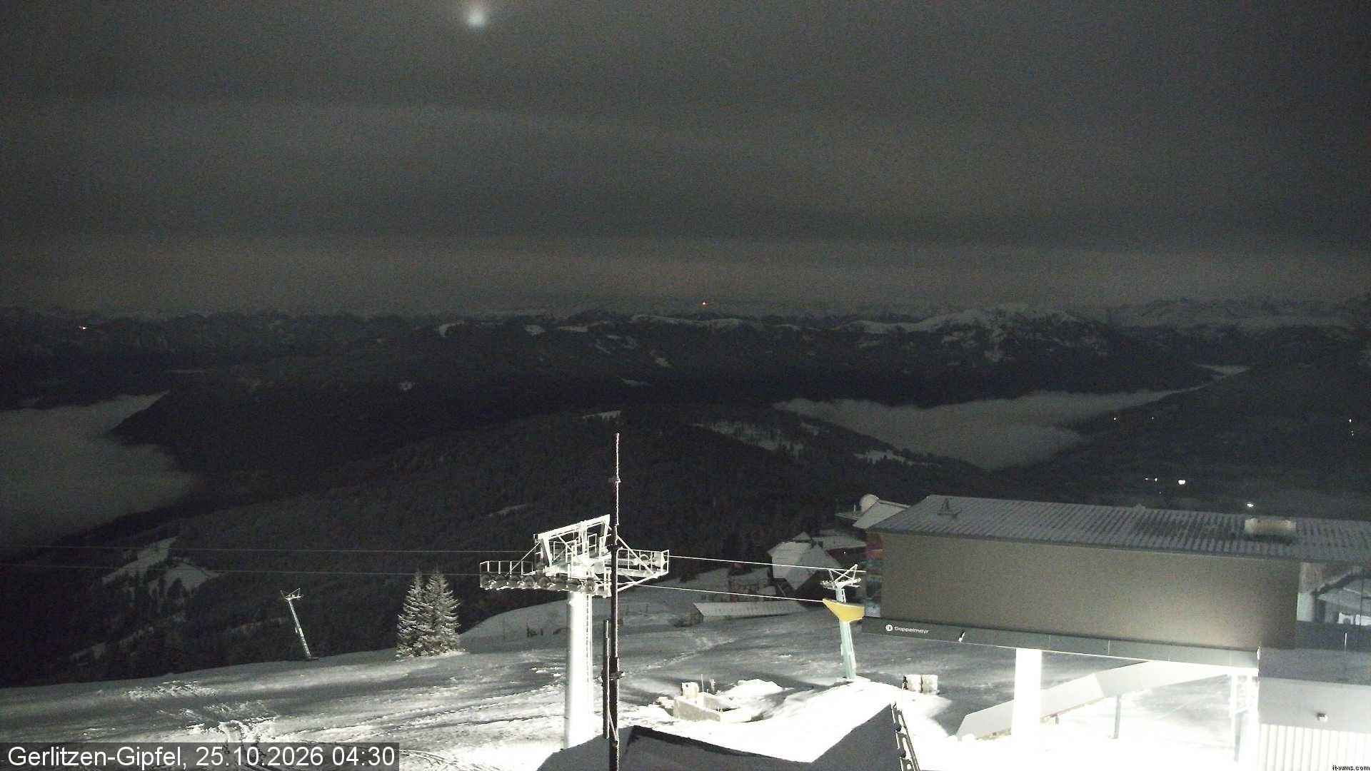 Archiv Foto Webcam Gerlitzen Gipfel: Bergstation 8er Carving Jet