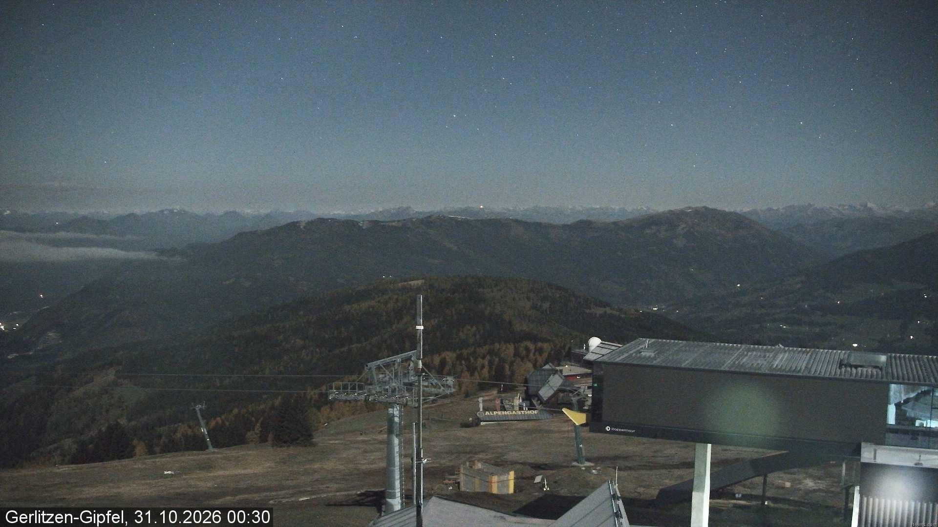 Archiv Foto Webcam Gerlitzen Gipfel: Bergstation 8er Carving Jet