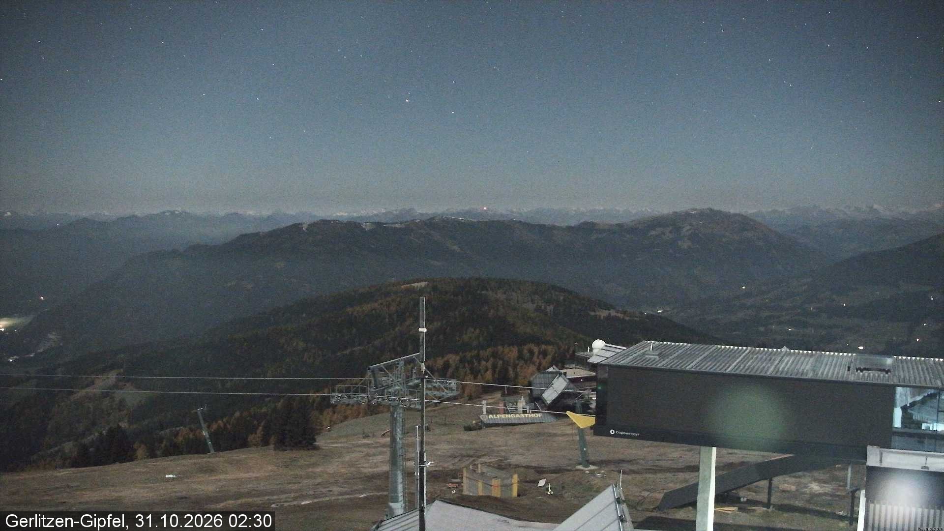 Archiv Foto Webcam Gerlitzen Gipfel: Bergstation 8er Carving Jet