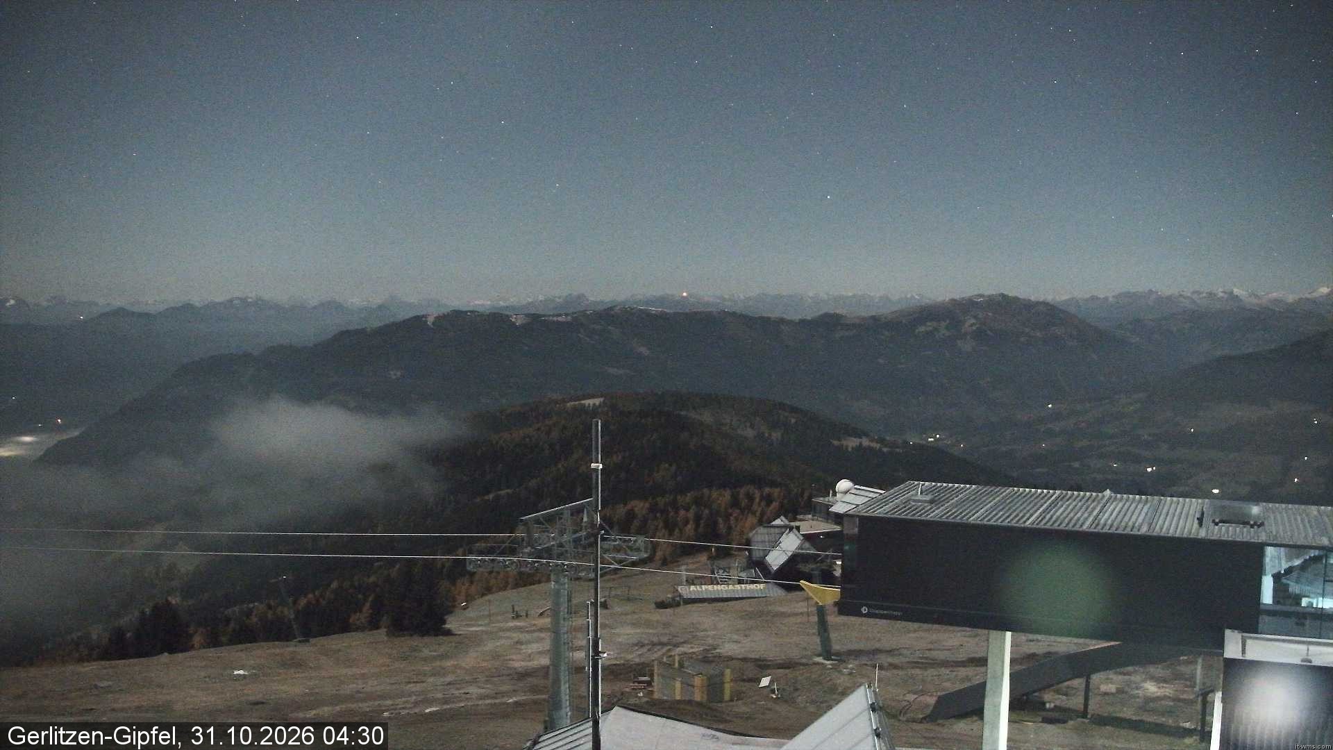 Archiv Foto Webcam Gerlitzen Gipfel: Bergstation 8er Carving Jet