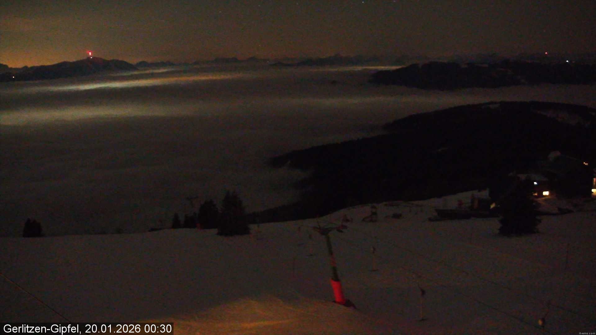 Archiv Foto Webcam Gerlitzen-Gipfel - Alpengasthof