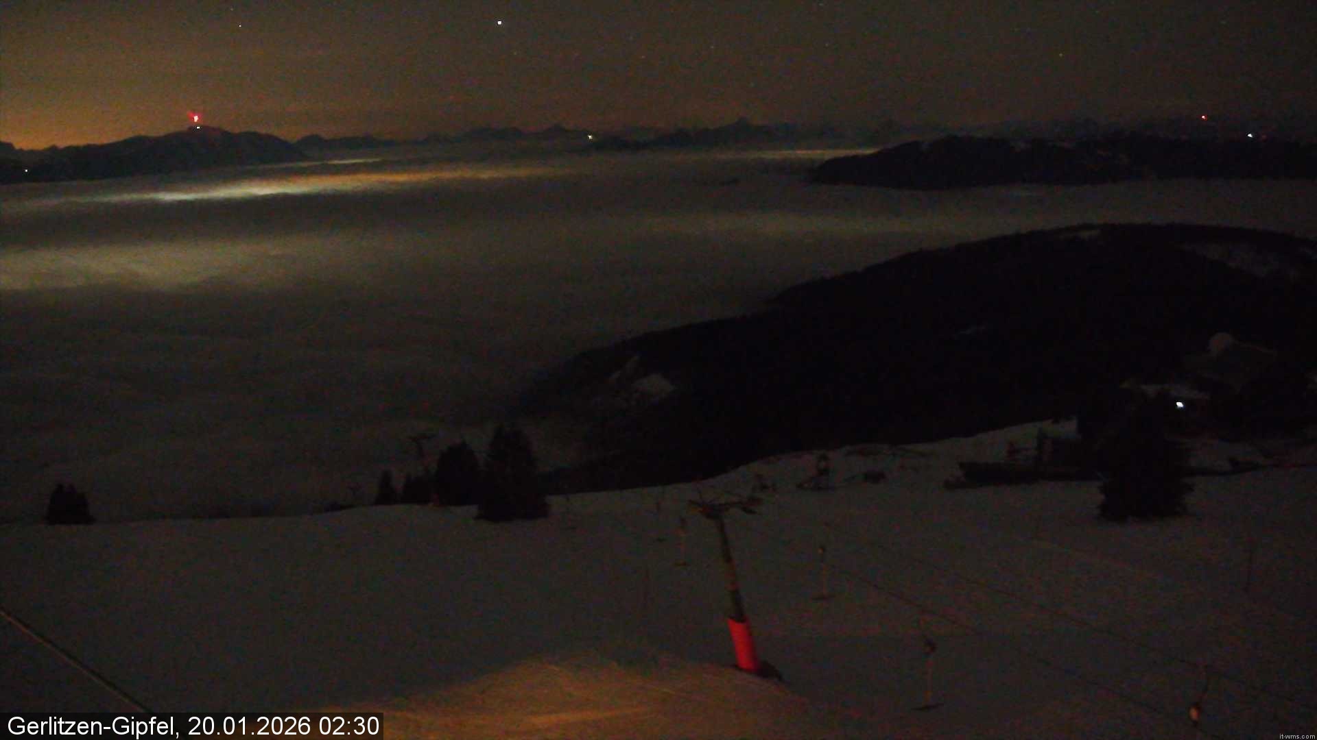 Archiv Foto Webcam Gerlitzen-Gipfel - Alpengasthof