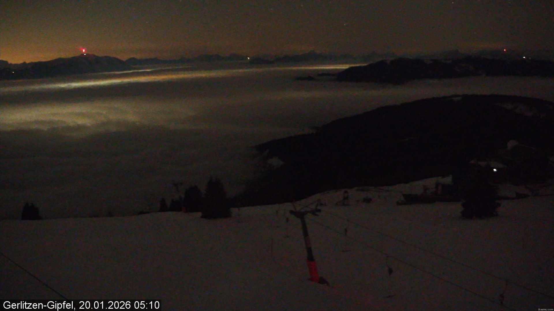 Archiv Foto Webcam Gerlitzen-Gipfel - Alpengasthof