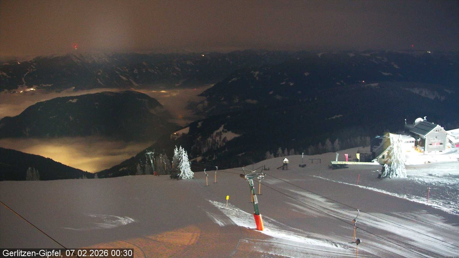 Archiv Foto Webcam Gerlitzen-Gipfel - Alpengasthof