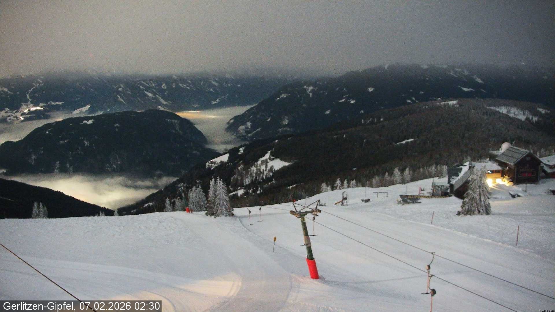 Archiv Foto Webcam Gerlitzen-Gipfel - Alpengasthof