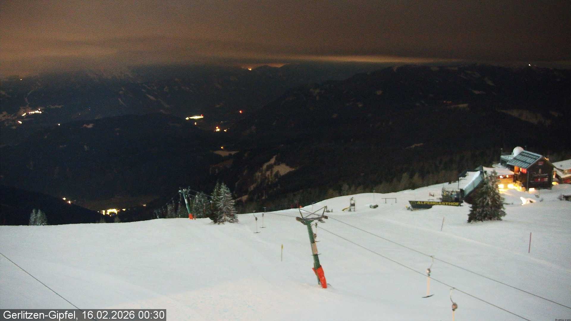 Archiv Foto Webcam Gerlitzen-Gipfel - Alpengasthof