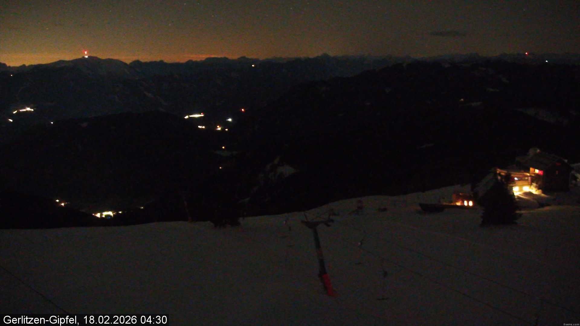 Archiv Foto Webcam Gerlitzen-Gipfel - Alpengasthof