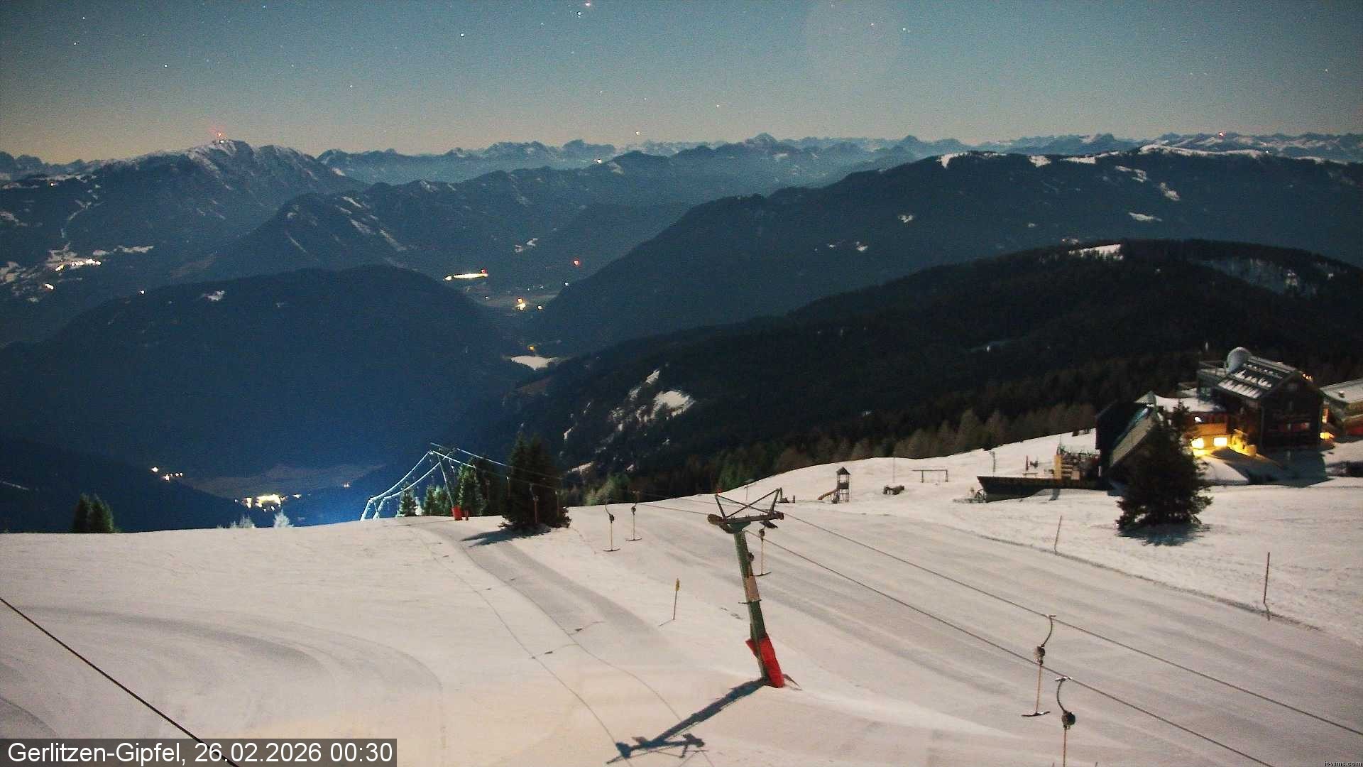 Archived image Webcam Gerlitzen summit (Carinthia)