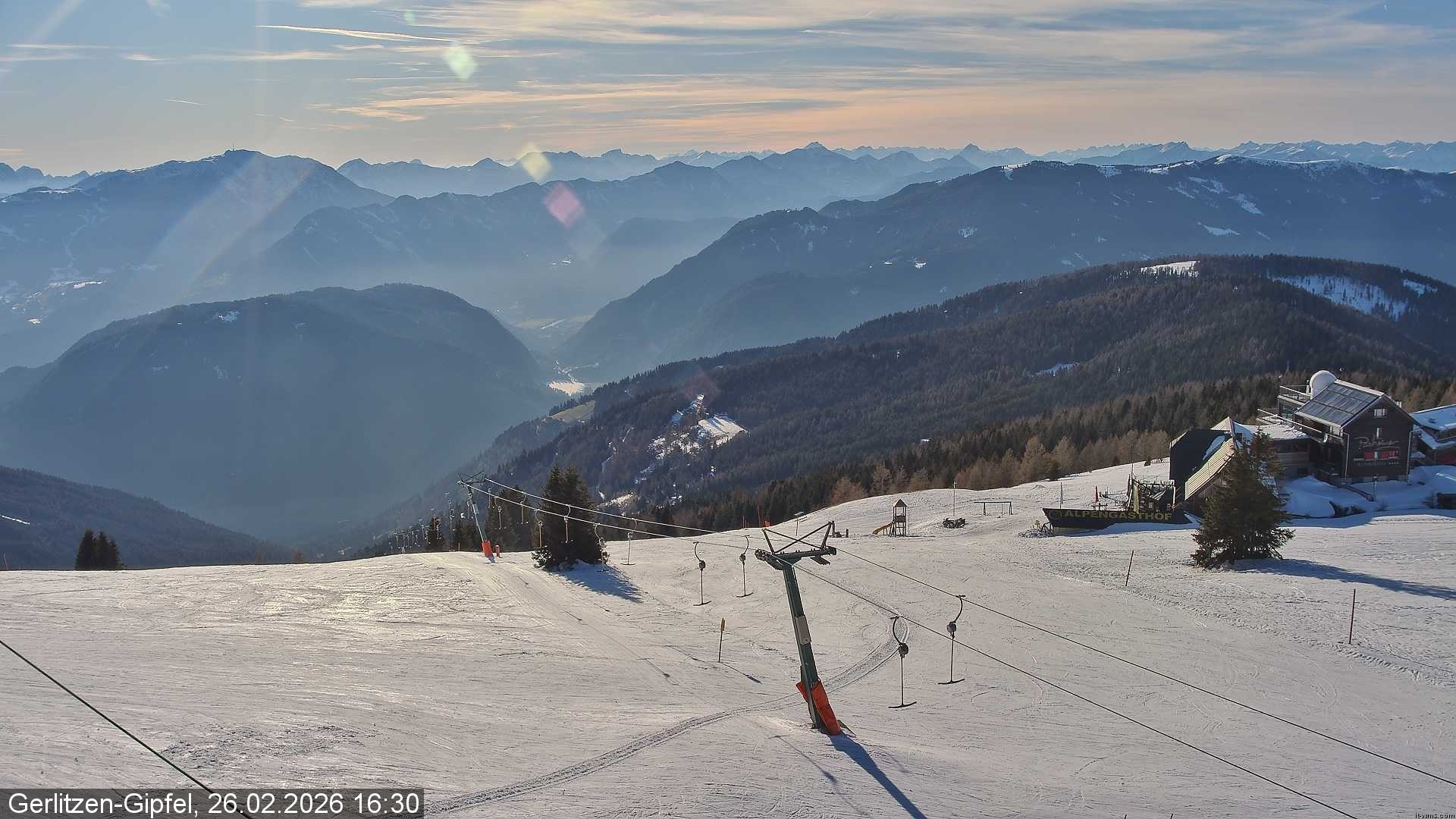 Archived image Webcam Gerlitzen summit (Carinthia)