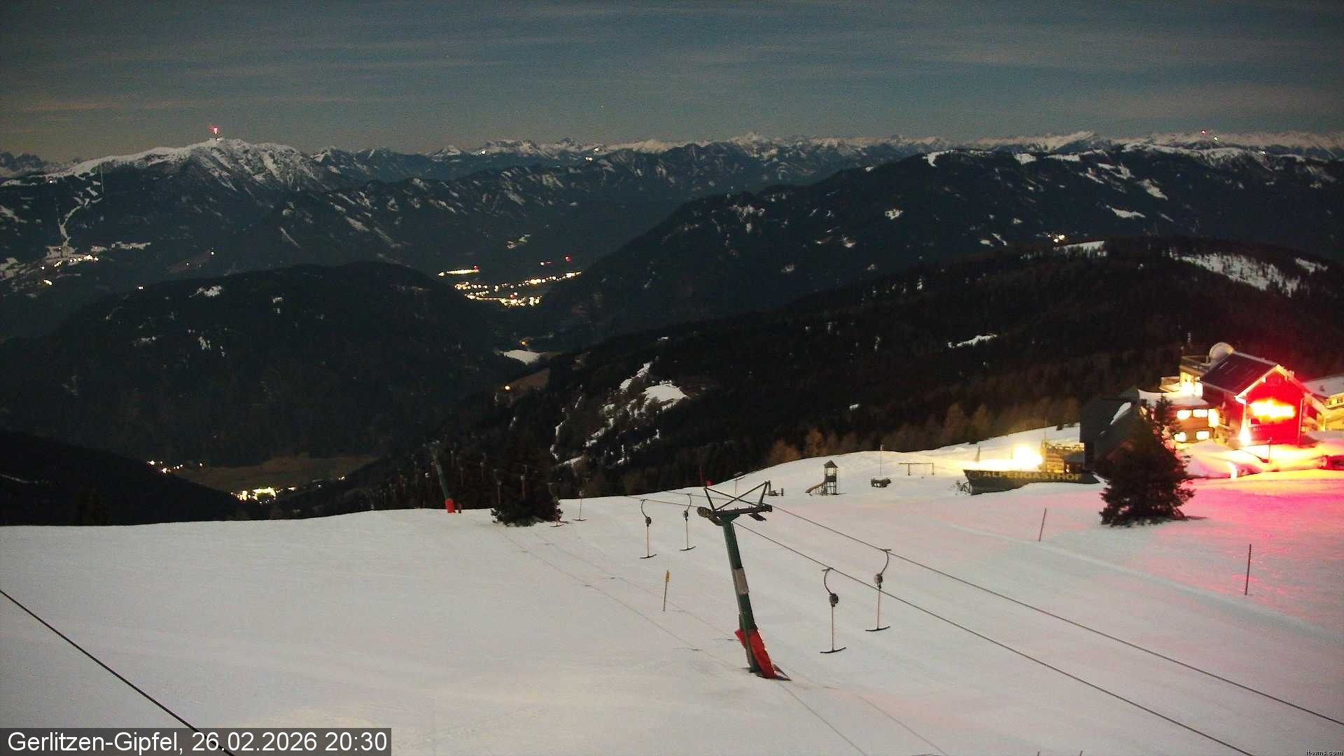 Archiv Foto Webcam Gerlitzen-Gipfel - Alpengasthof