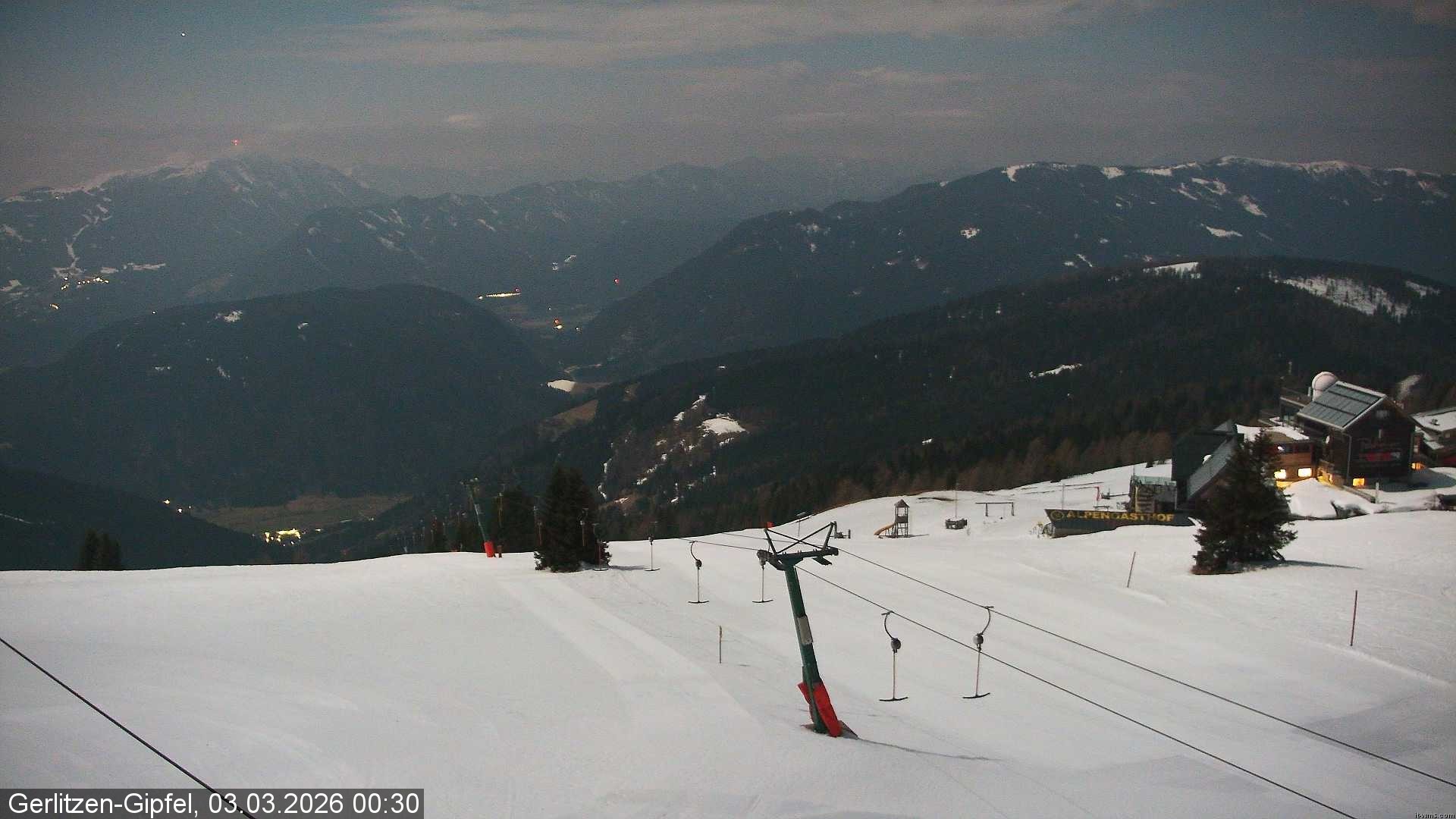 Archiv Foto Webcam Gerlitzen-Gipfel - Alpengasthof