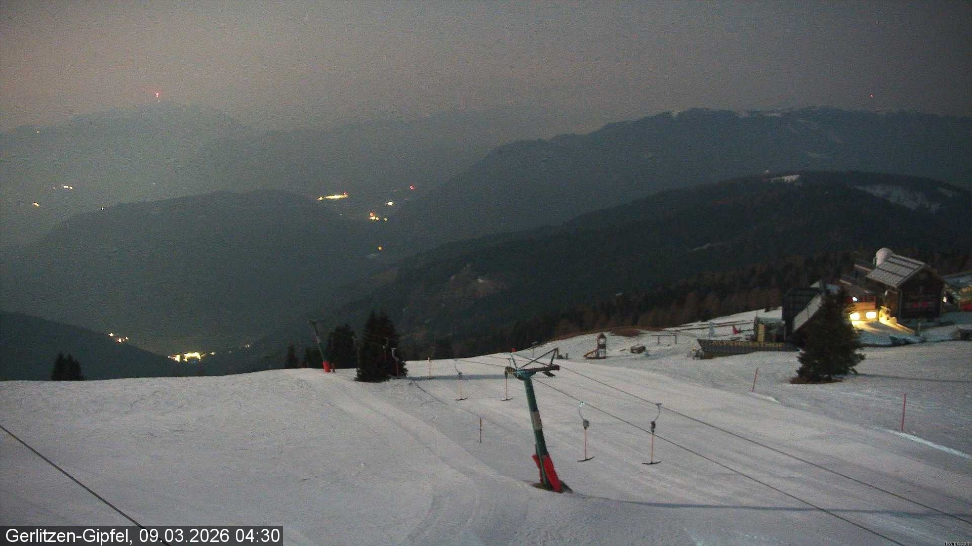 Archiv Foto Webcam Gerlitzen-Gipfel - Alpengasthof