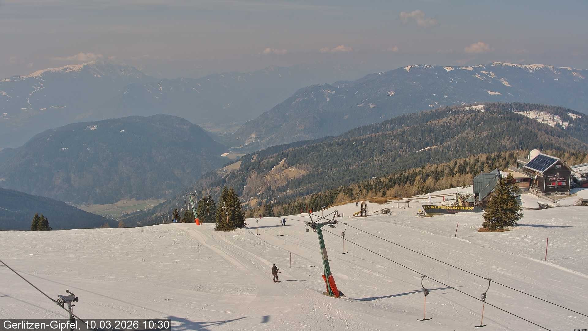 Archiv Foto Webcam Gerlitzen-Gipfel - Alpengasthof