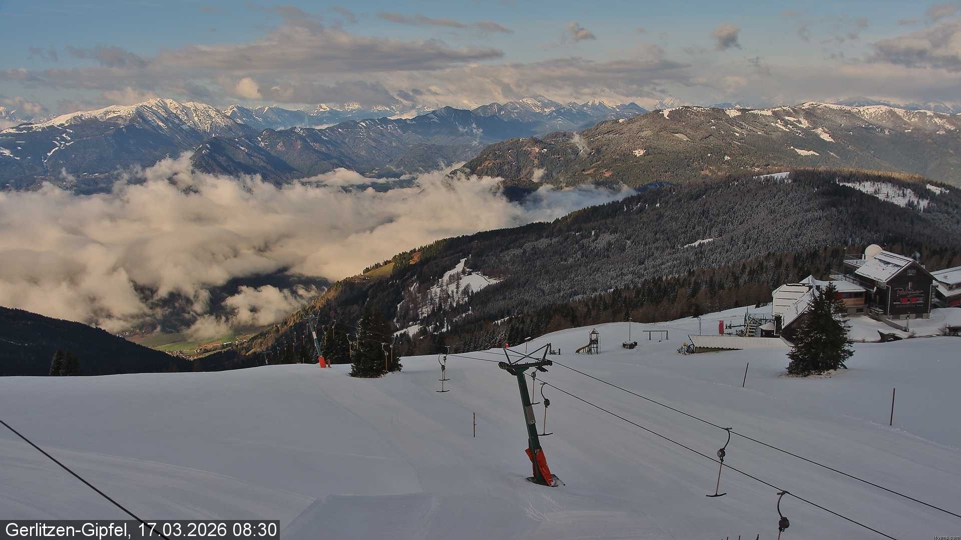 Archiv Foto Webcam Gerlitzen-Gipfel - Alpengasthof