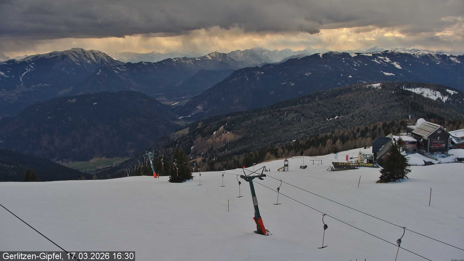 Archiv Foto Webcam Gerlitzen-Gipfel - Alpengasthof