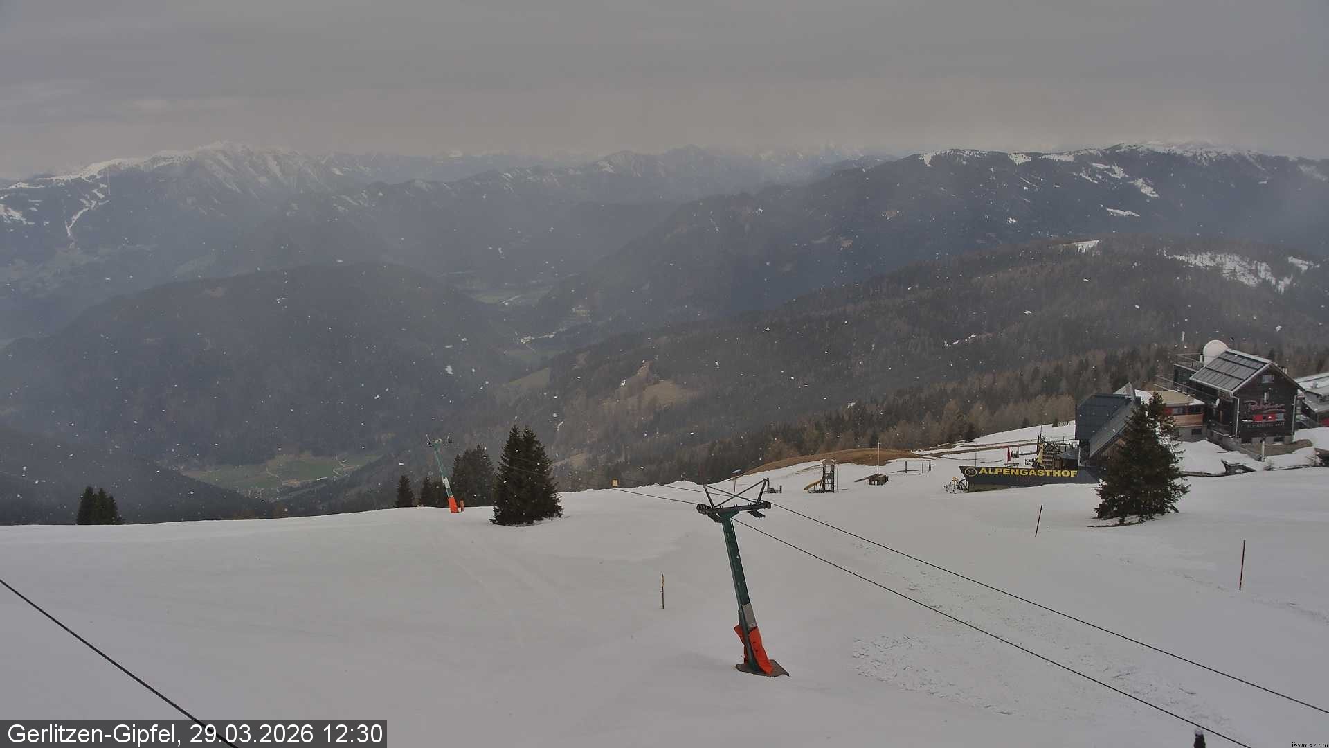 Archiv Foto Webcam Gerlitzen-Gipfel - Alpengasthof