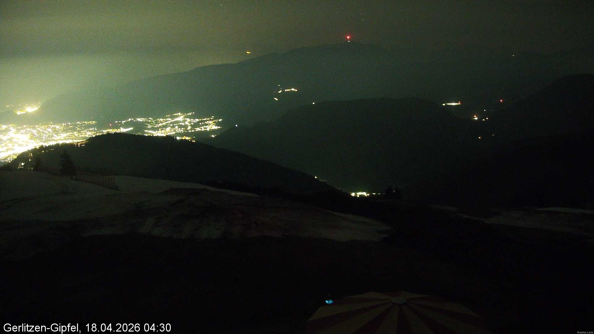 Archiv Foto Webcam Gerlitzen-Gipfel - Alpengasthof