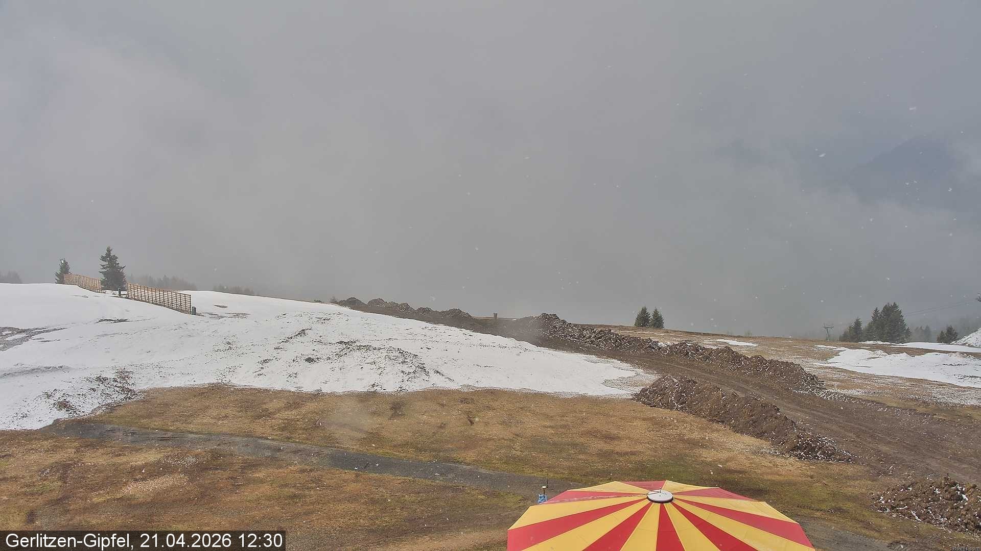 Archiv Foto Webcam Gerlitzen-Gipfel - Alpengasthof