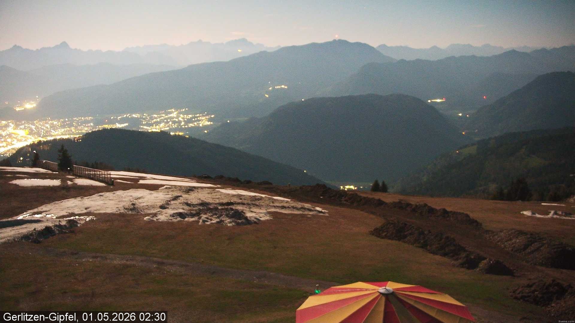 Archiv Foto Webcam Gerlitzen-Gipfel - Alpengasthof