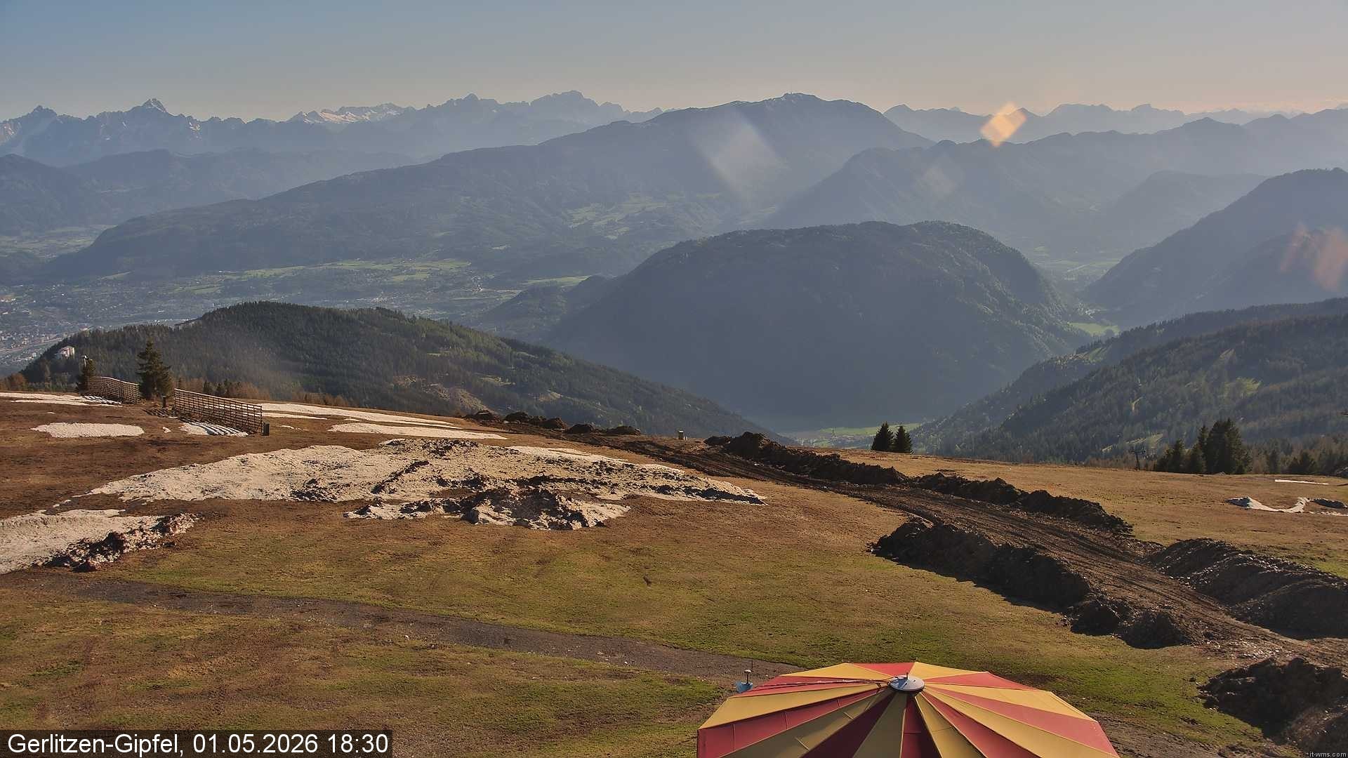 Archiv Foto Webcam Gerlitzen-Gipfel - Alpengasthof