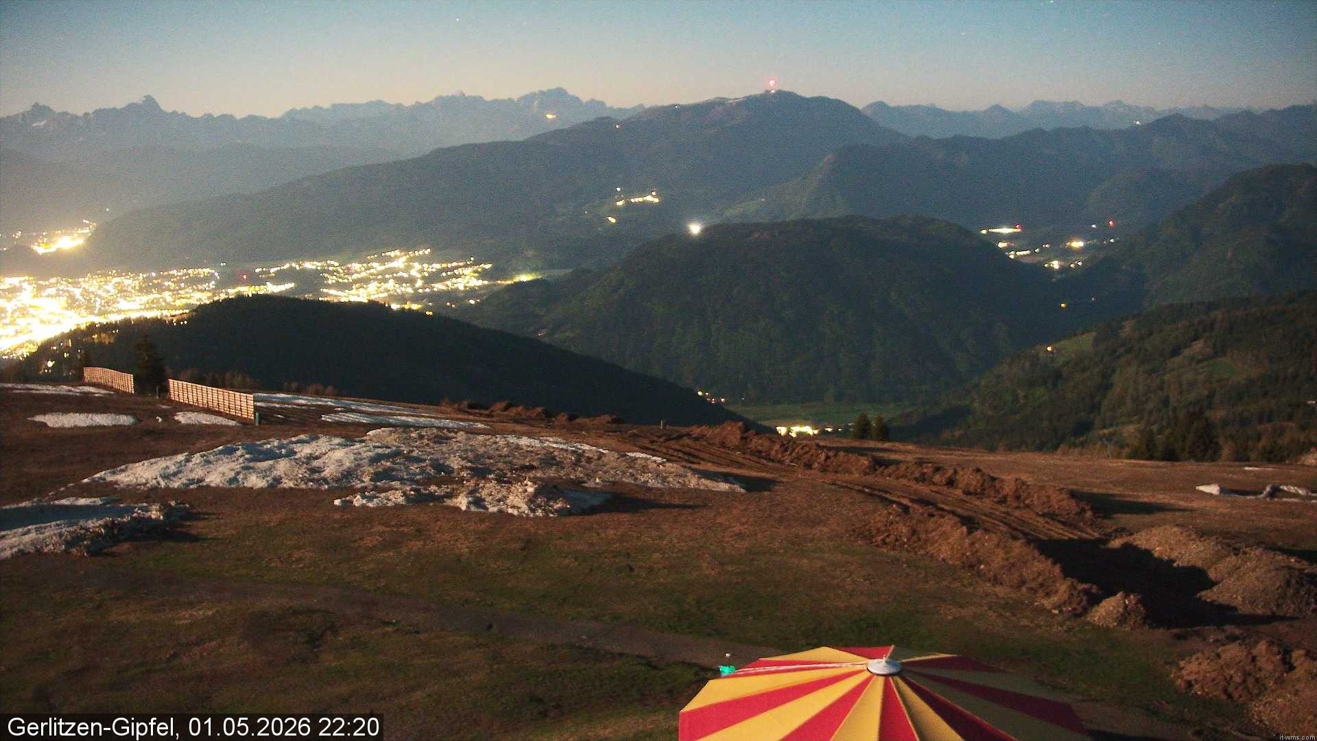 Archiv Foto Webcam Gerlitzen-Gipfel - Alpengasthof