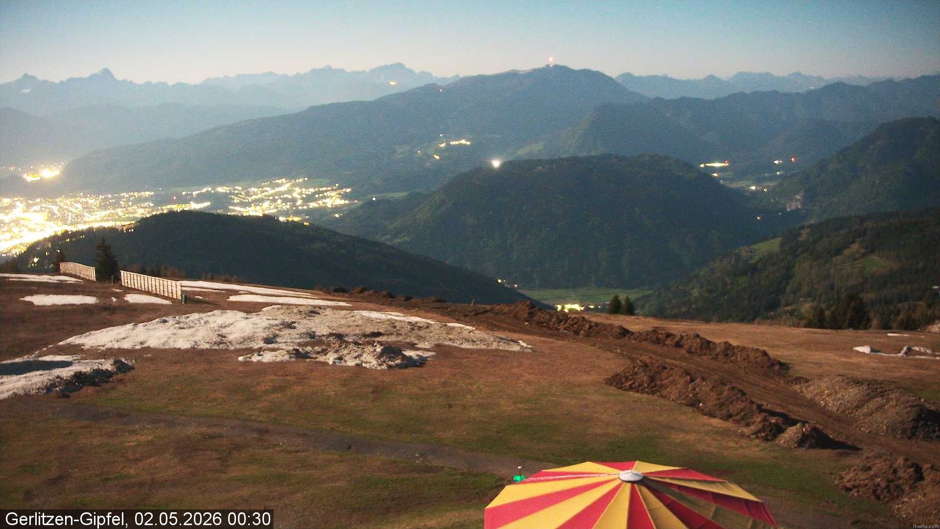 Archiv Foto Webcam Gerlitzen-Gipfel - Alpengasthof