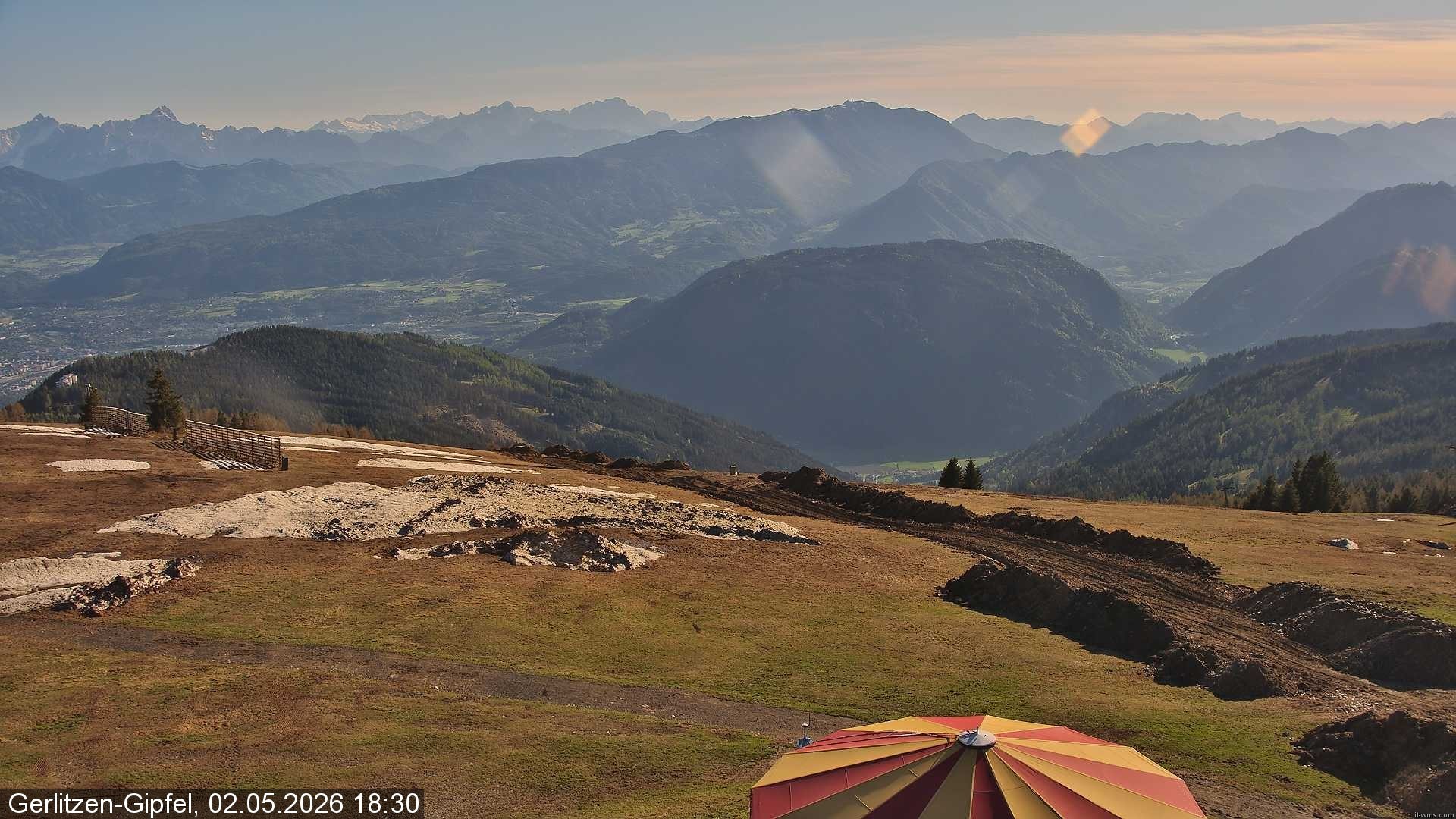Archived image Webcam Gerlitzen summit (Carinthia)