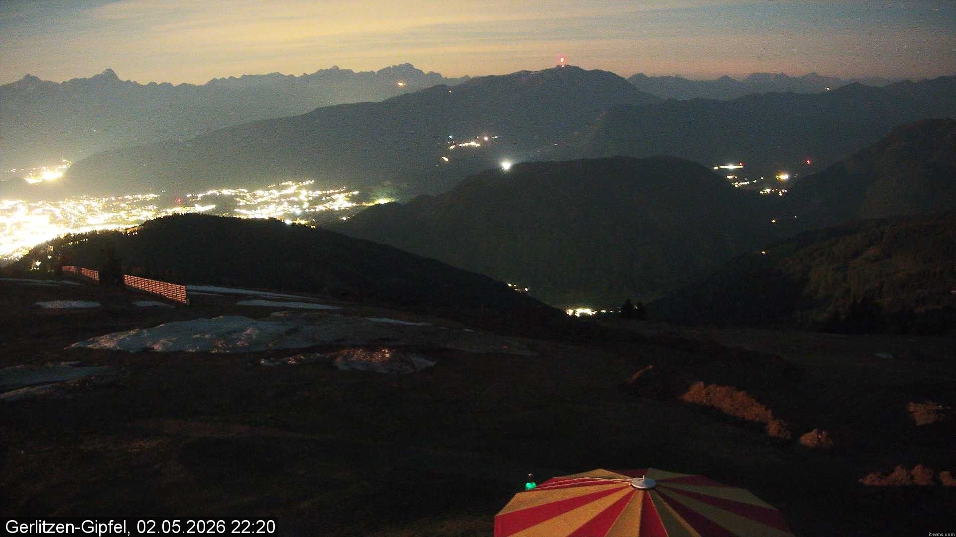 Archived image Webcam Gerlitzen summit (Carinthia)