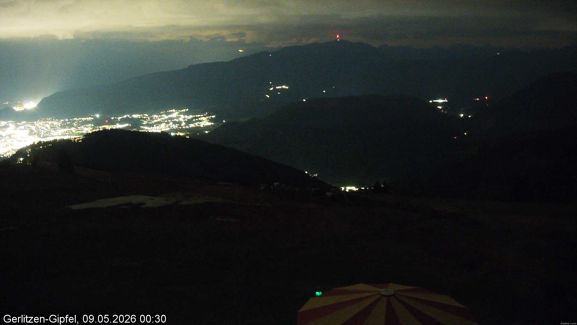 Archiv Foto Webcam Gerlitzen-Gipfel - Alpengasthof