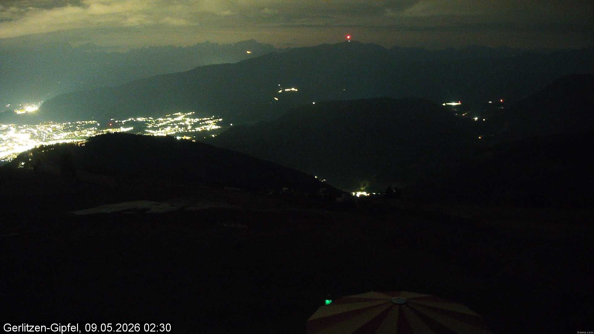 Archiv Foto Webcam Gerlitzen-Gipfel - Alpengasthof