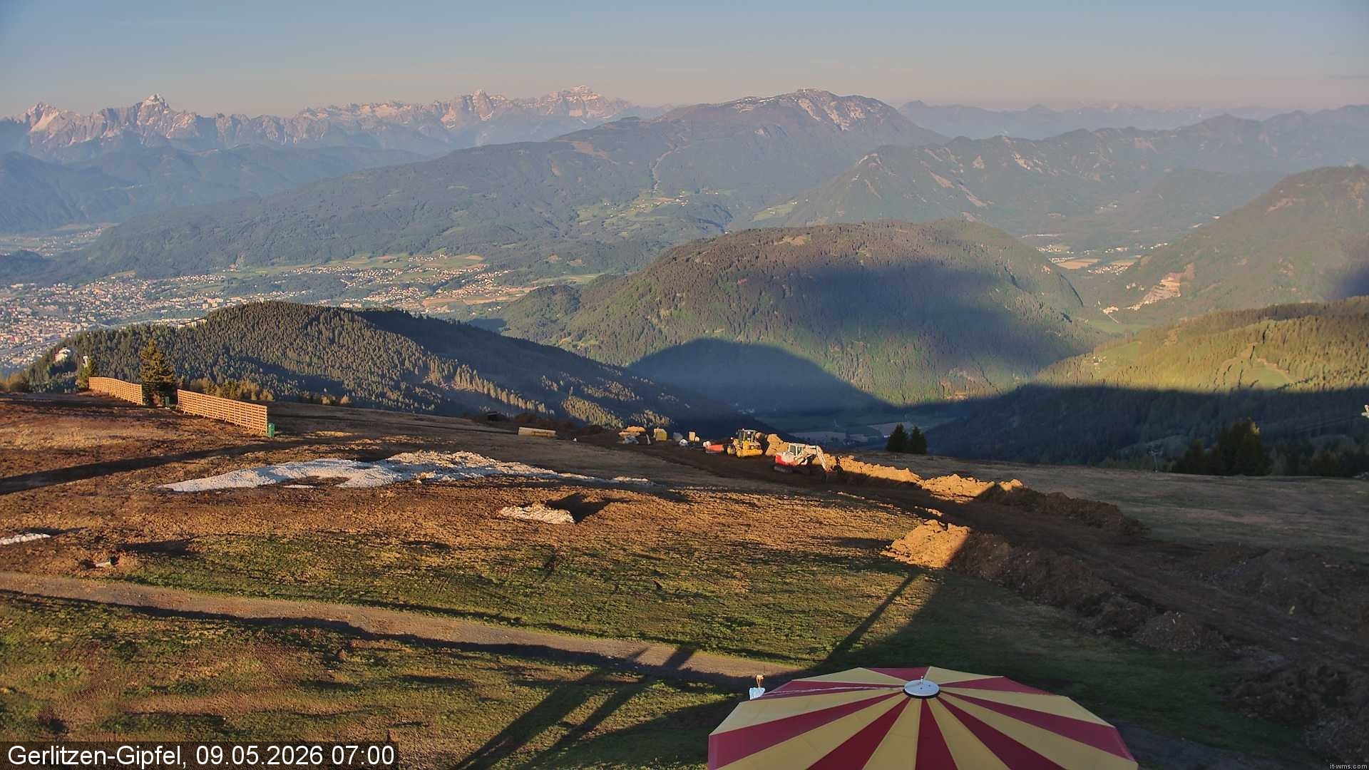 Archiv Foto Webcam Gerlitzen-Gipfel - Alpengasthof