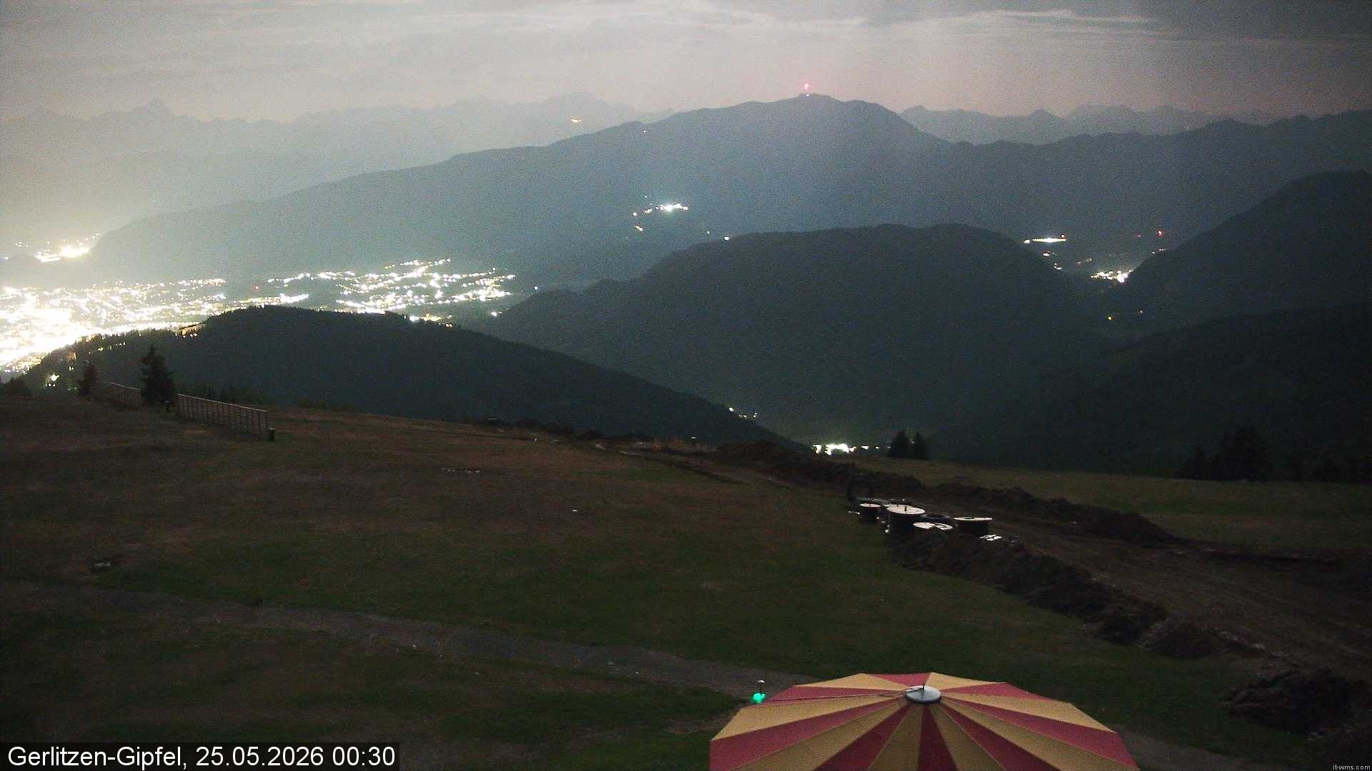 Archiv Foto Webcam Gerlitzen-Gipfel - Alpengasthof