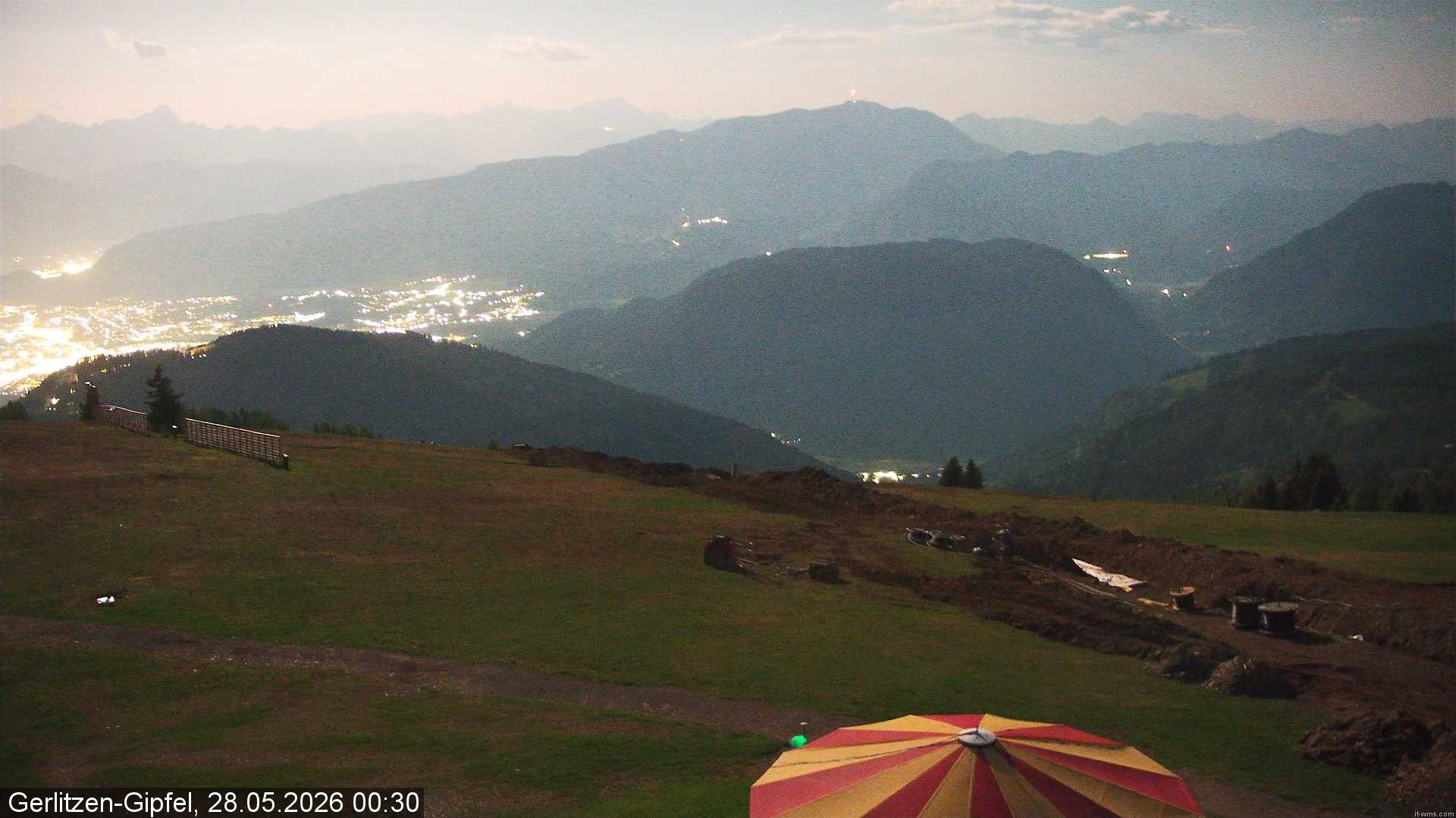Archiv Foto Webcam Gerlitzen-Gipfel - Alpengasthof