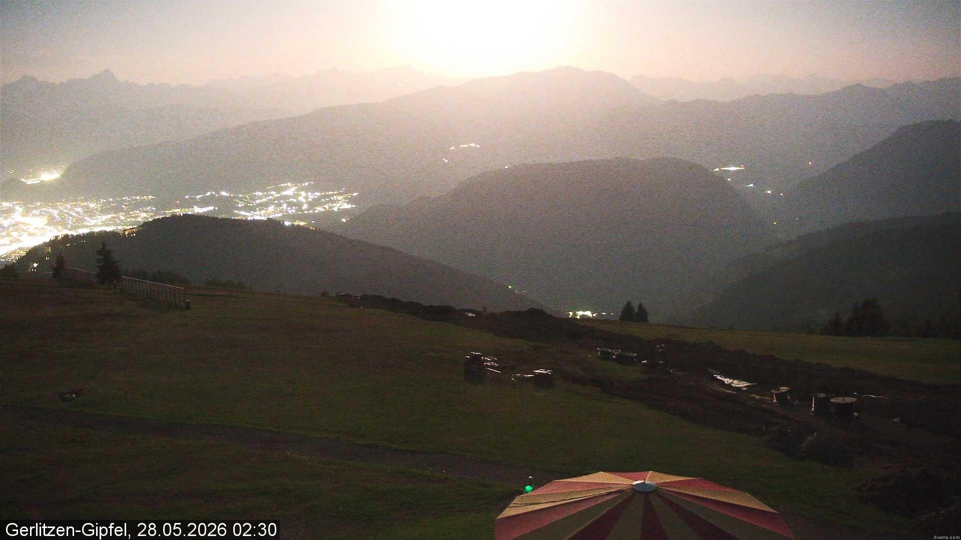 Archiv Foto Webcam Gerlitzen-Gipfel - Alpengasthof